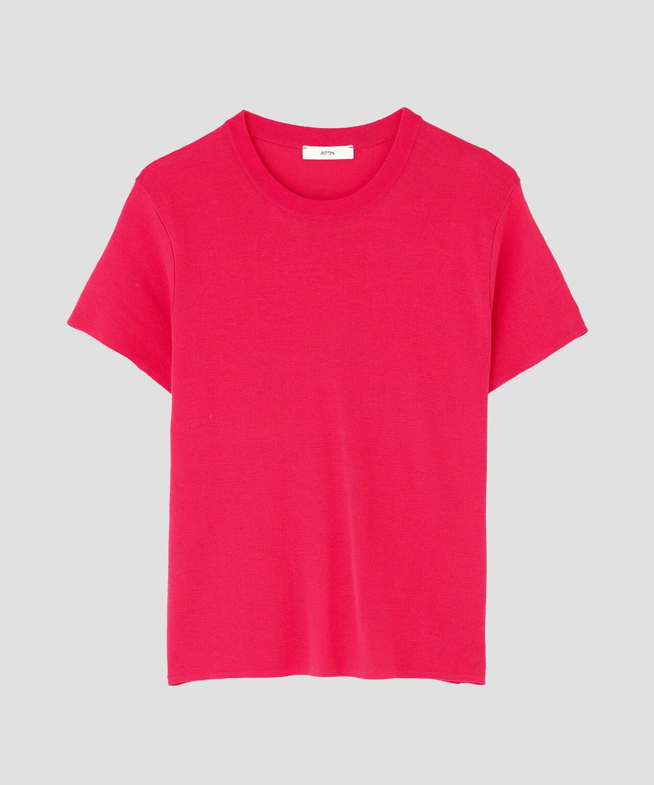 ATON / FRESCA CIRCULAR RIB PERFECT FIT PULLOVER