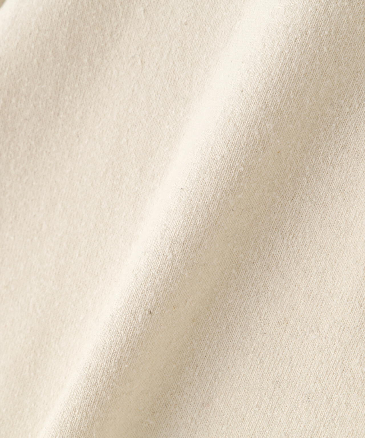 blurhms / COTTON SILK NEP HARF-ZIP PULLOVER