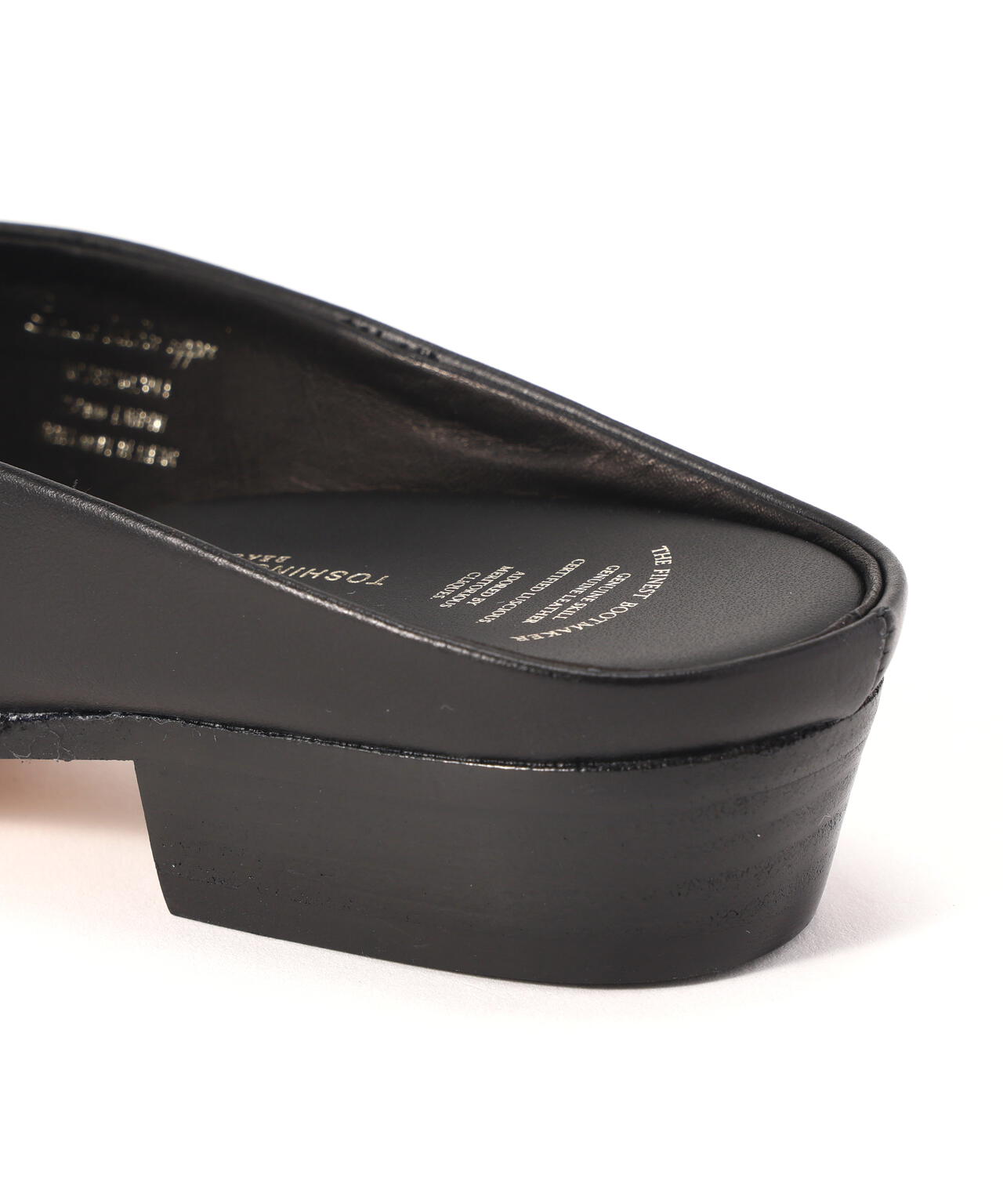 BEAUTIFUL SHOES / SQUARE MULE