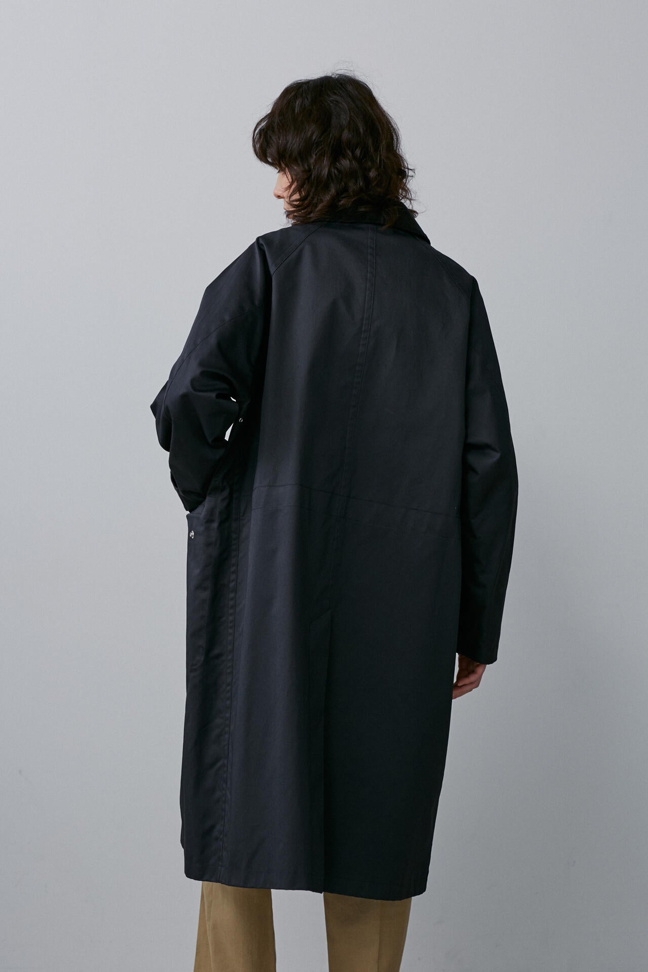 YLEVE / COATED ORGANIC COTTON CHINO CO