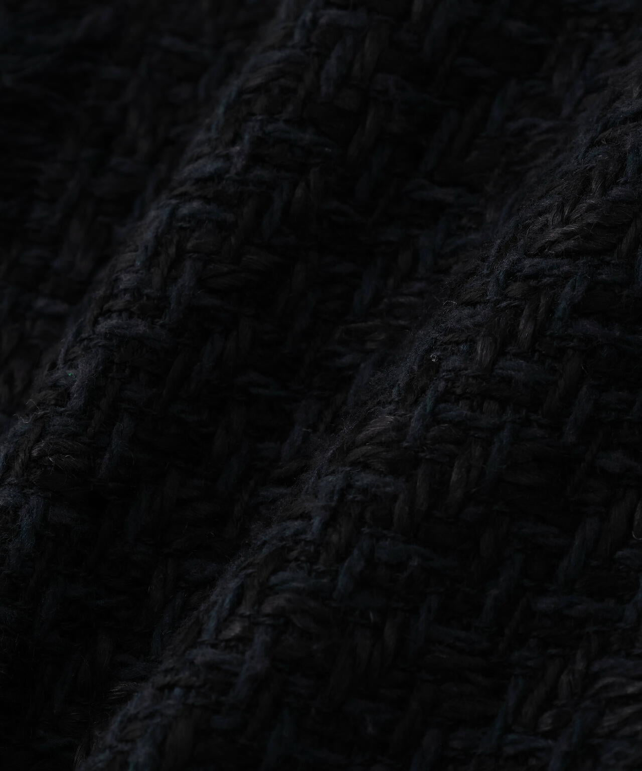 YLEVE / COTTON LINEN TWEED NO SLEEVE JACKET