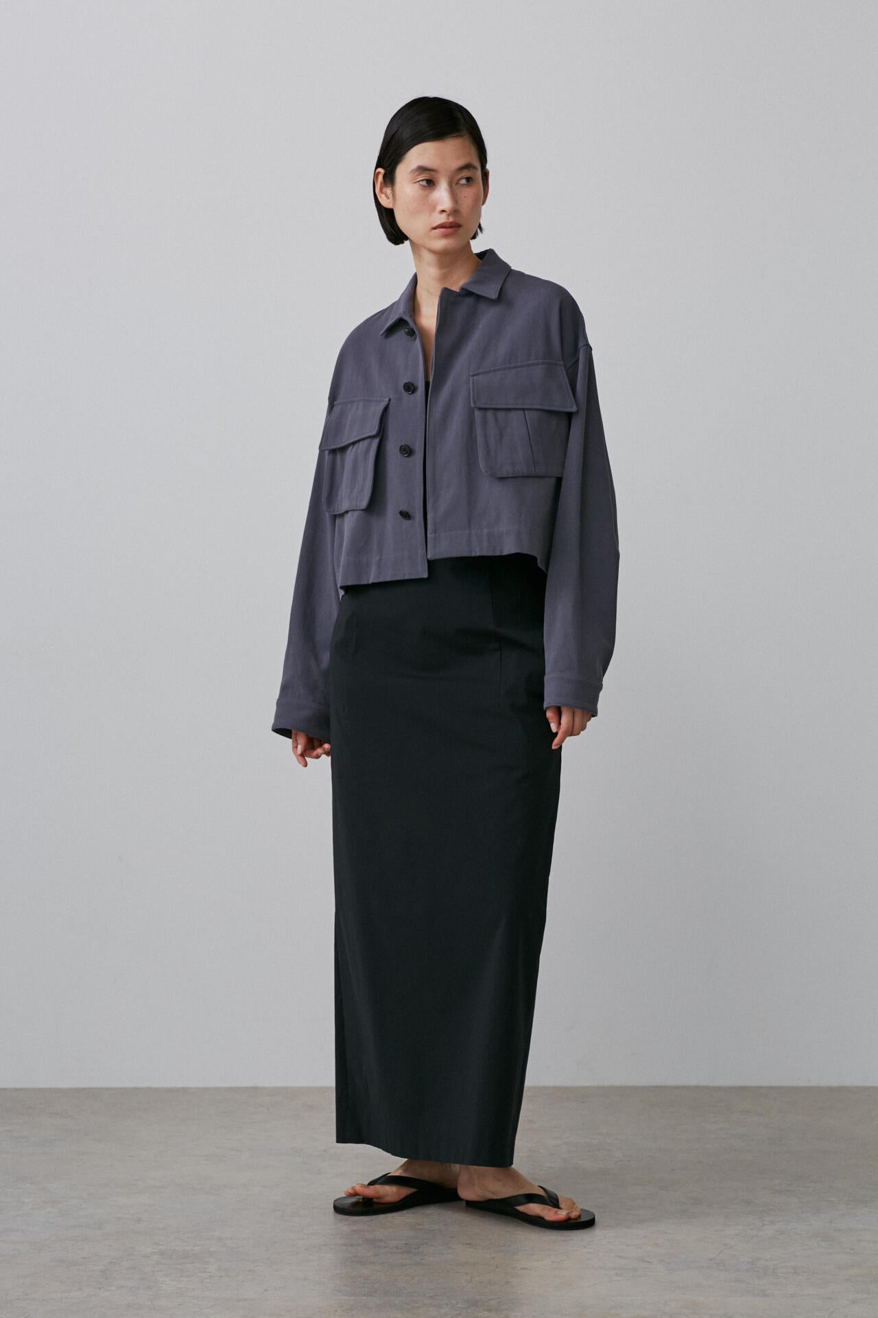 YLEVE / COTTON LINEN TWILL BZ