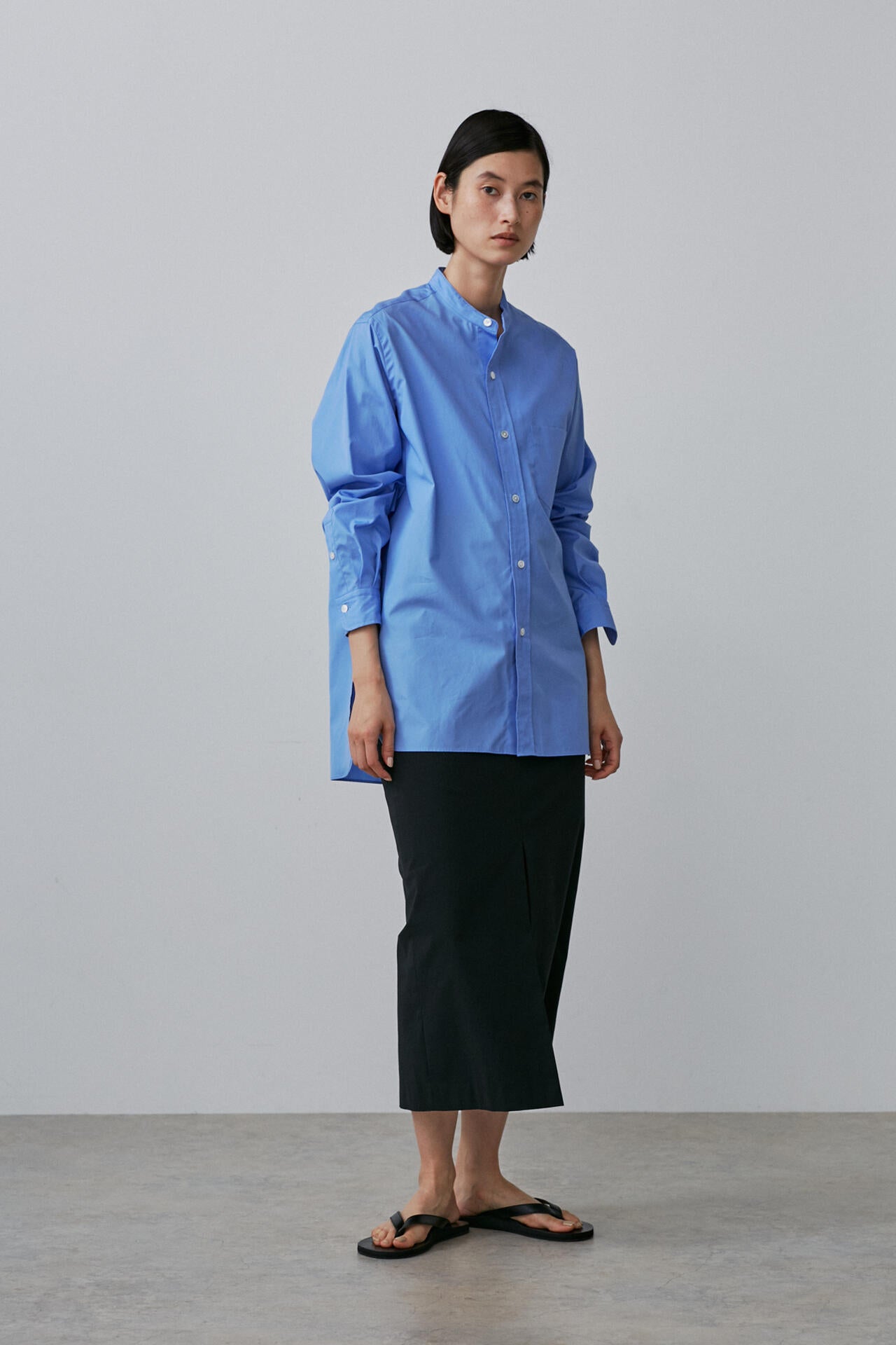 YLEVE / COTTON NYLON STRETCH WEATHER SKIRT