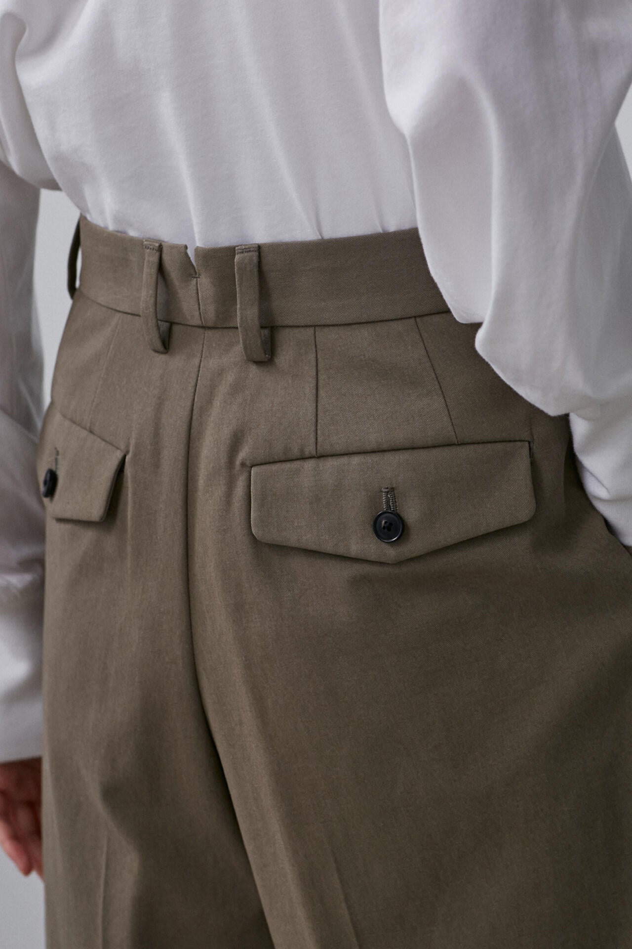 YLEVE / COTTON VOILE GABARDINE NIDOM SHORTS