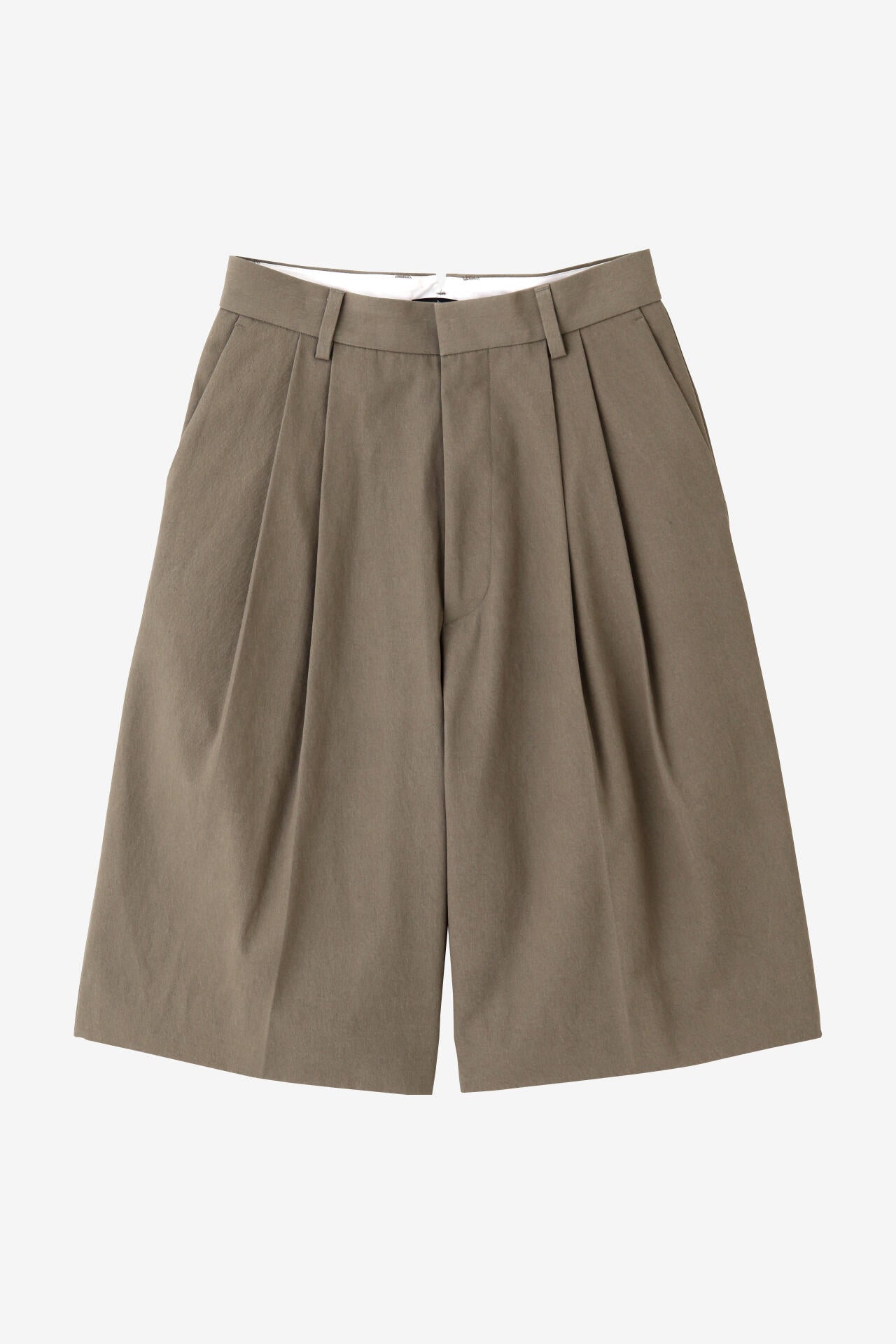 YLEVE / COTTON VOILE GABARDINE NIDOM SHORTS