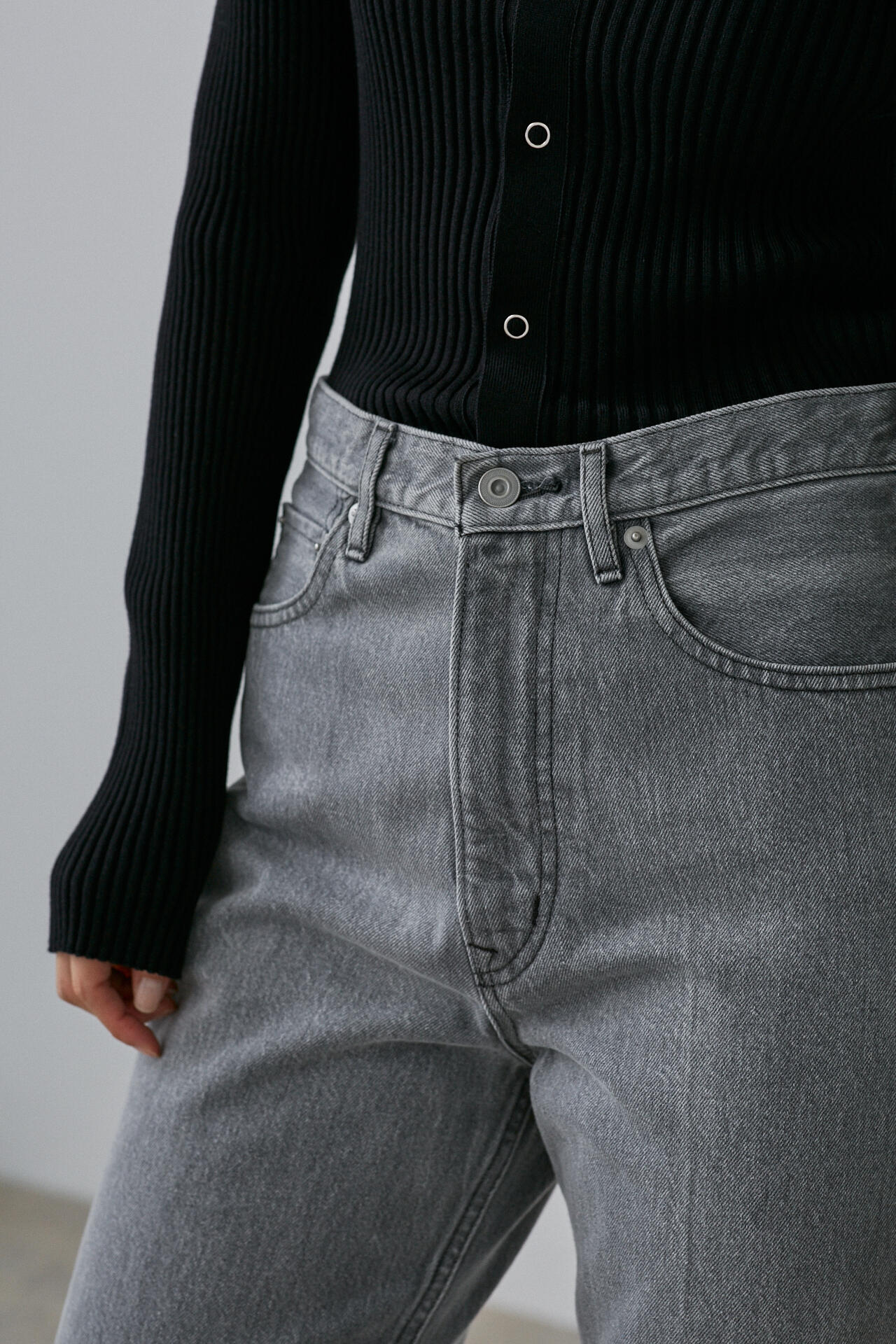 YLEVE / 13.5oz DENIM PRESSED 5P FADE