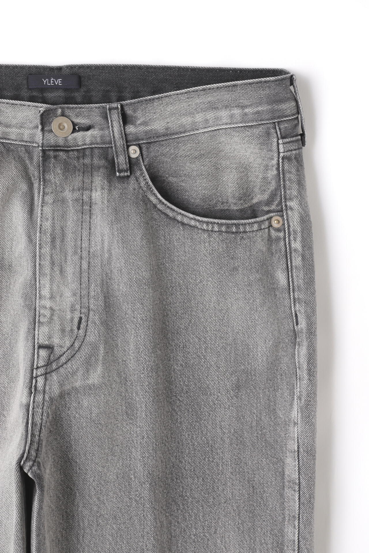 YLEVE / 13.5oz DENIM PRESSED 5P FADE