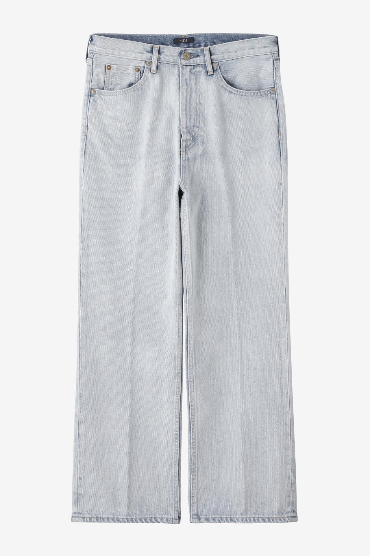 YLEVE / 13.5oz DENIM PRESSED 5P FADE