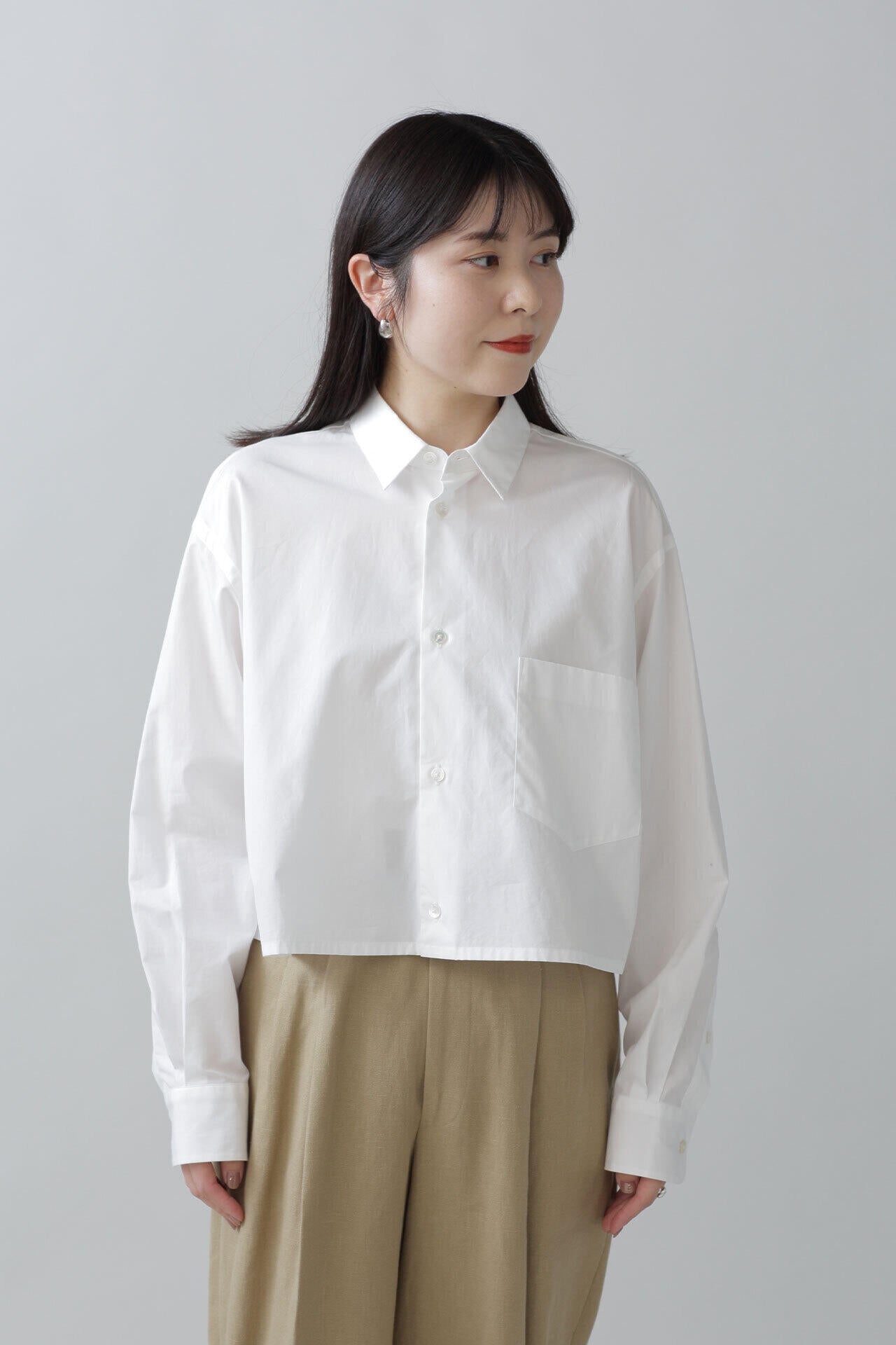 YLEVE / COTTON TYPEWRITER SHORT SH
