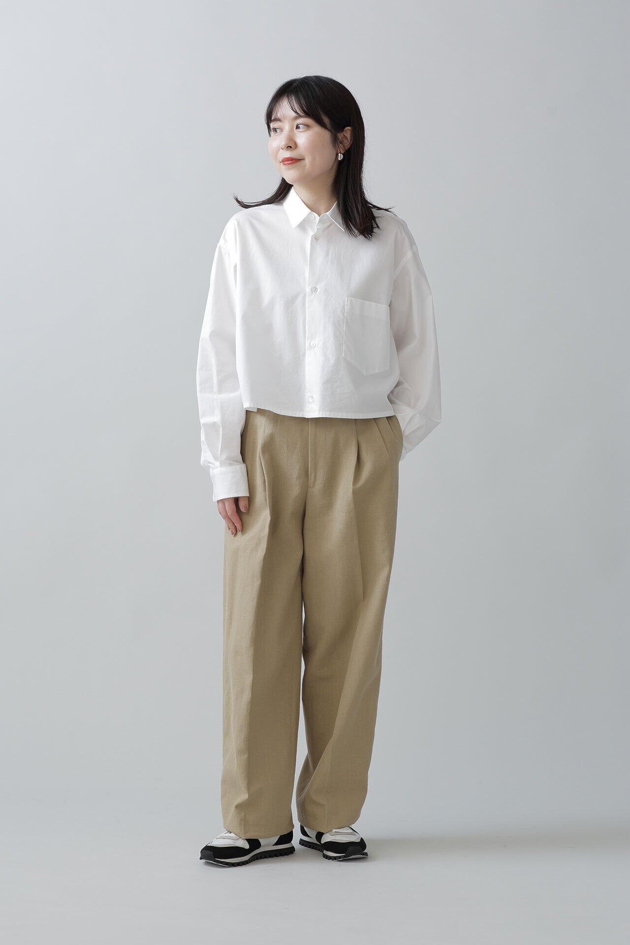 YLEVE / COTTON TYPEWRITER SHORT SH