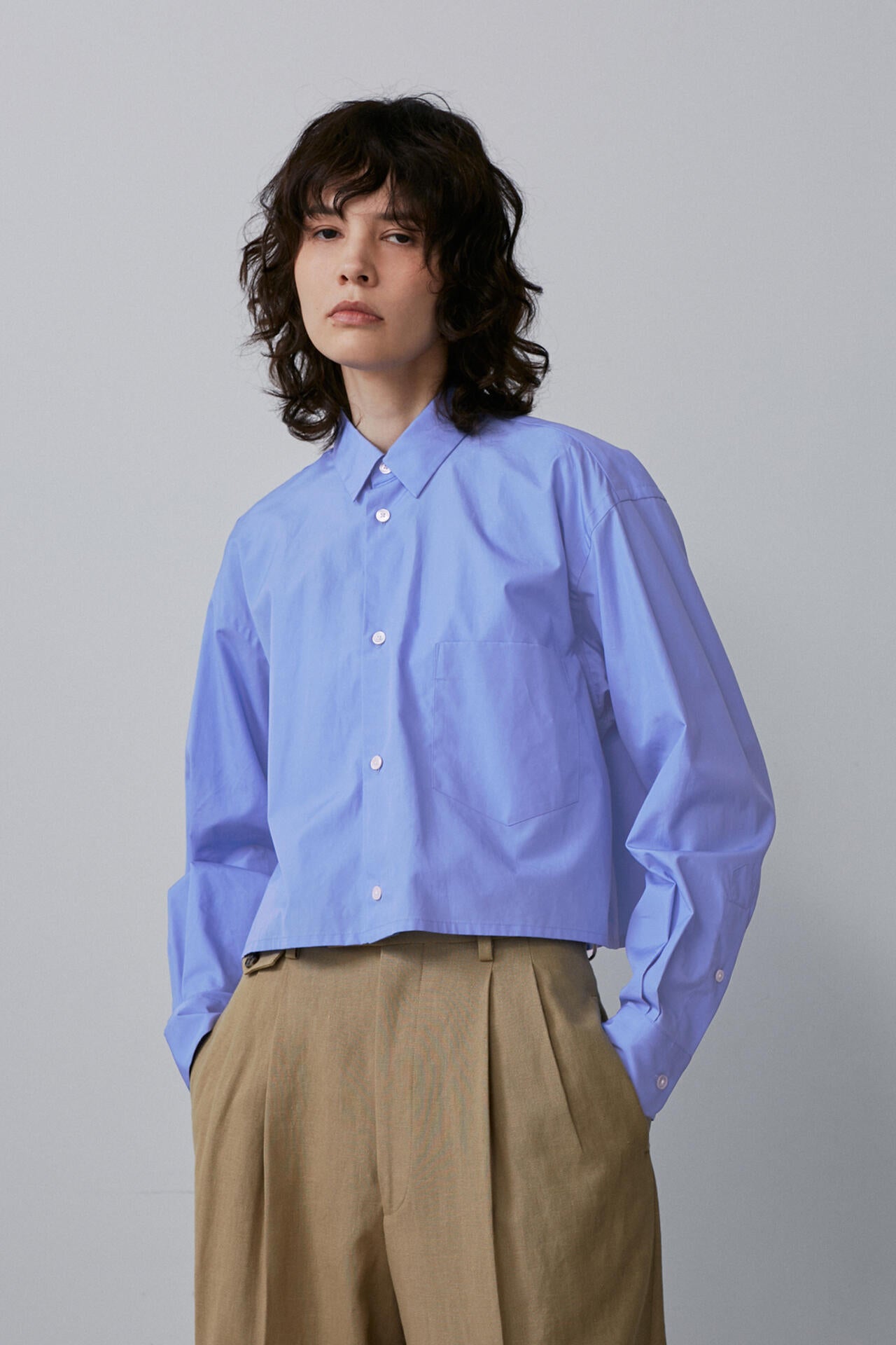 YLEVE / COTTON TYPEWRITER SHORT SH