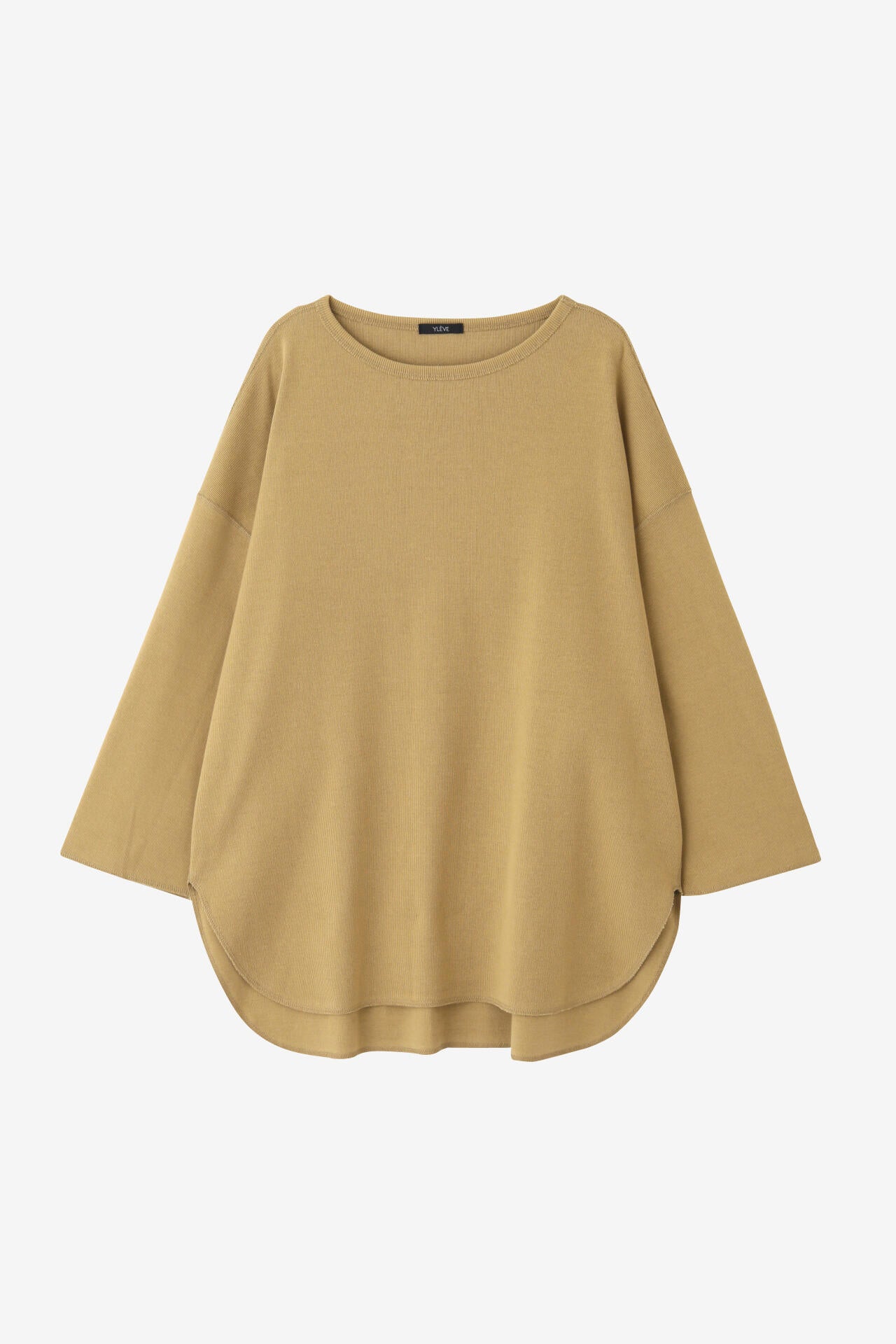 YLEVE / COTTON RIB PULLOVER BIG
