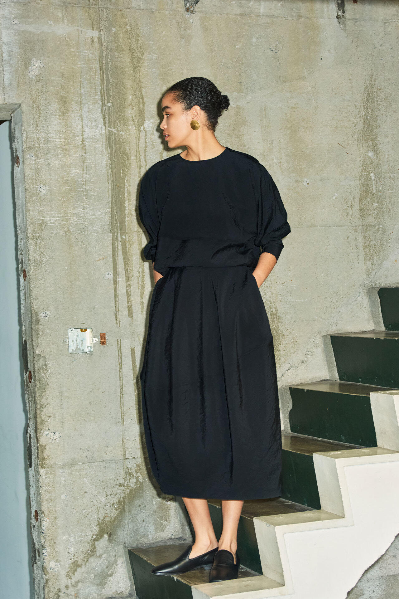 YLEVE / RAYON POLYESTER BROAD SK