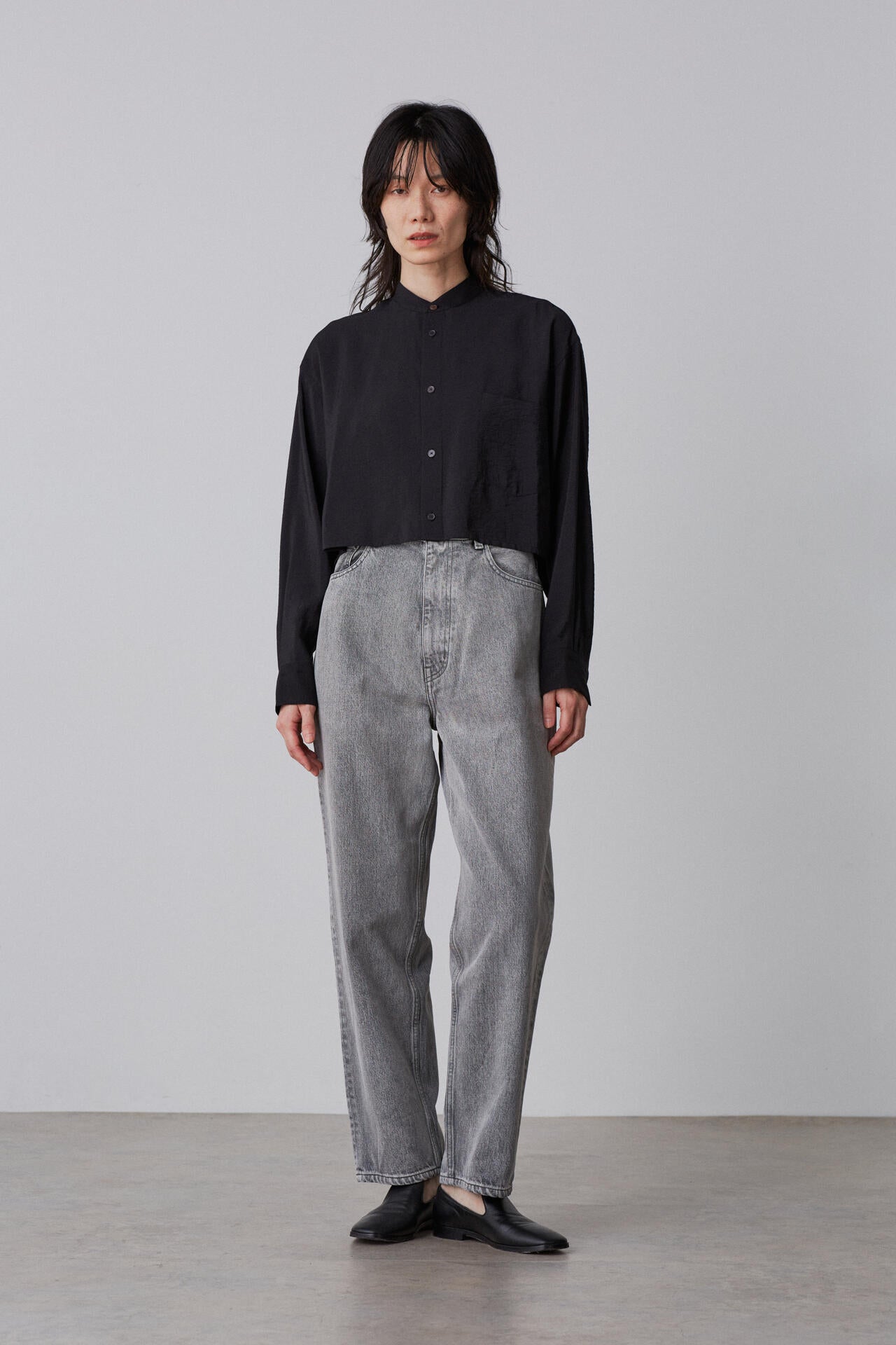 YLEVE / RAYON POLYESTER BROAD SH