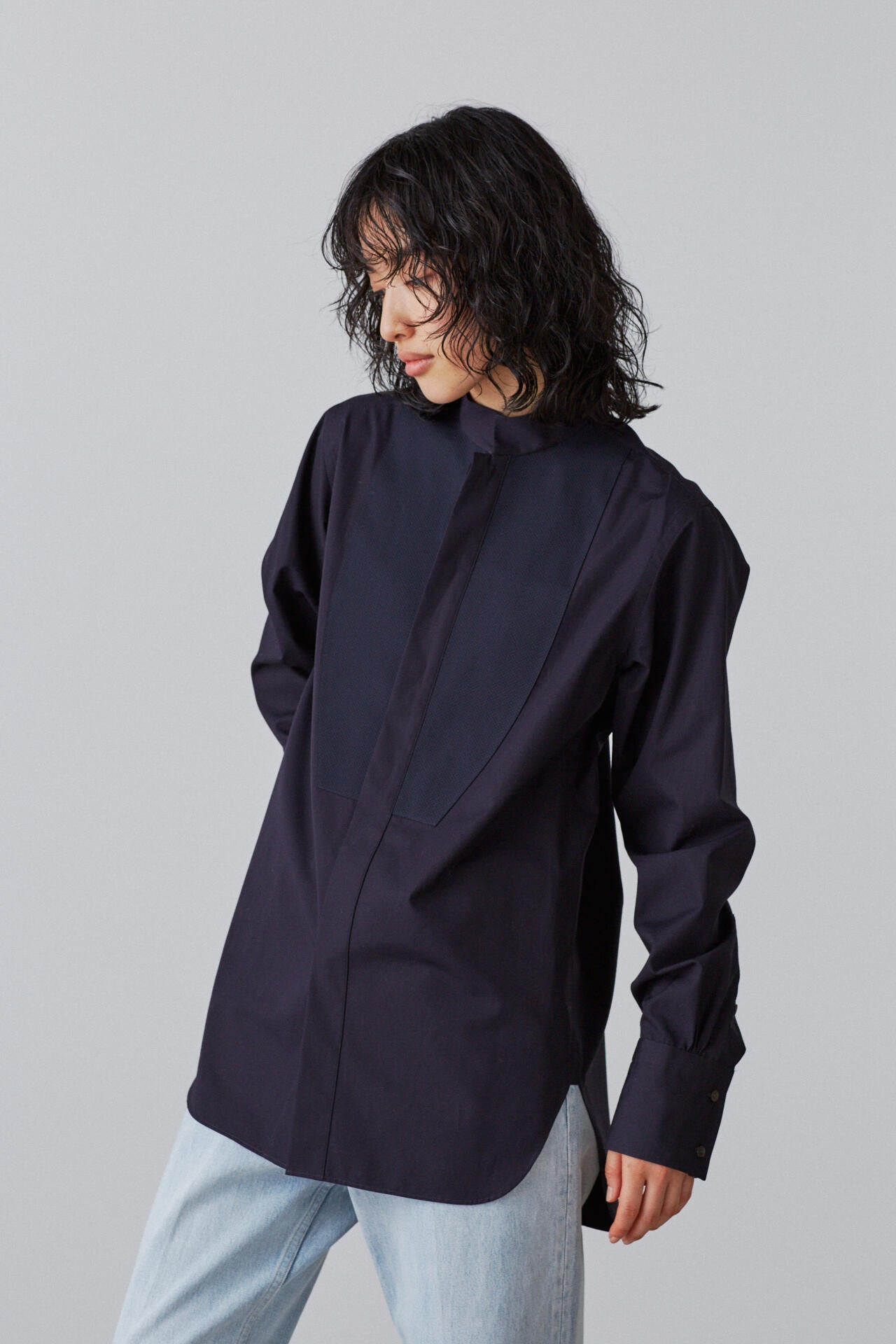 BOURRIENNE × YLEVE / SUPIMA COTTON TYPEWRITER SH / SHIN