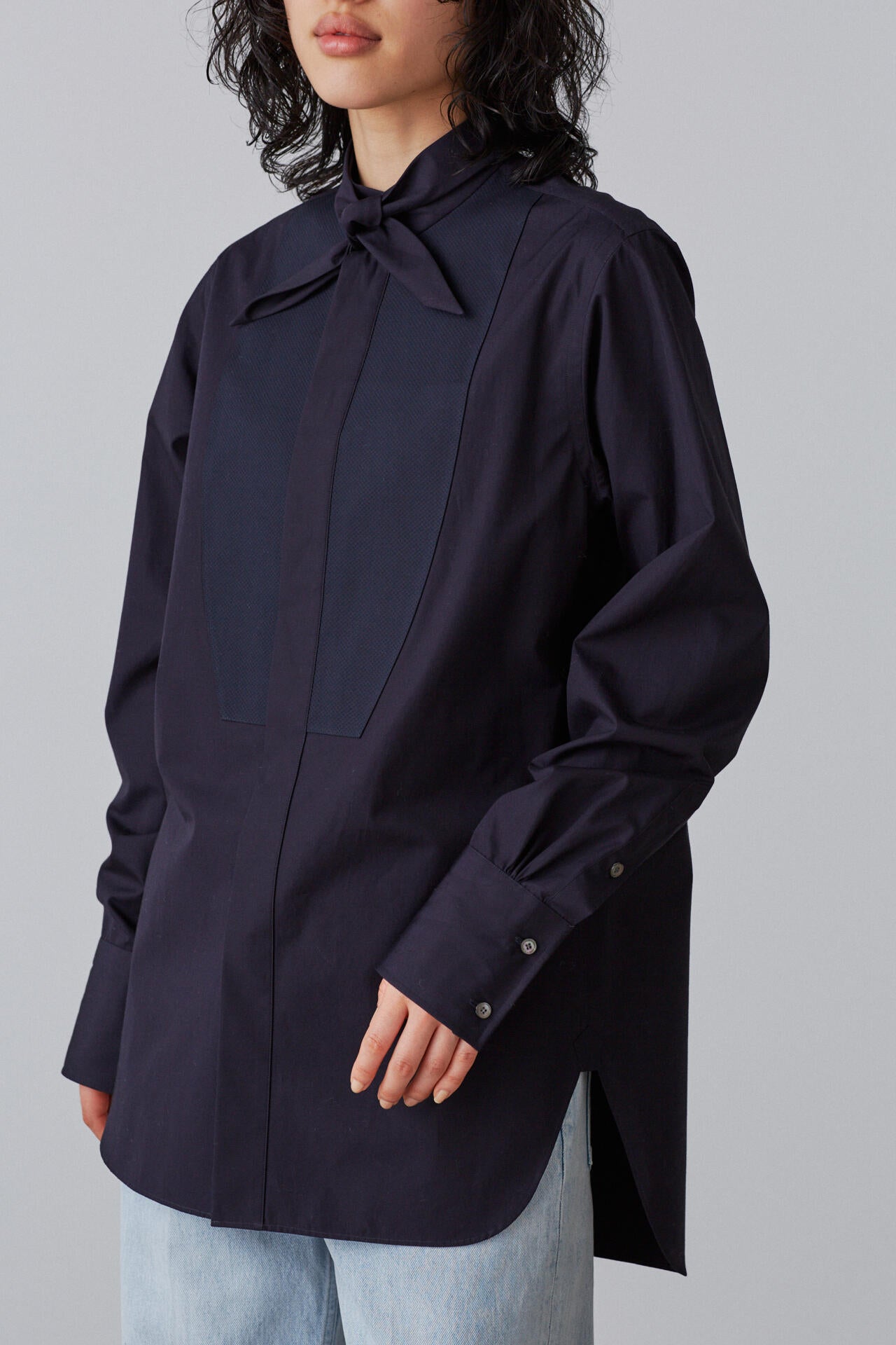BOURRIENNE × YLEVE / SUPIMA COTTON TYPEWRITER SH / SHIN