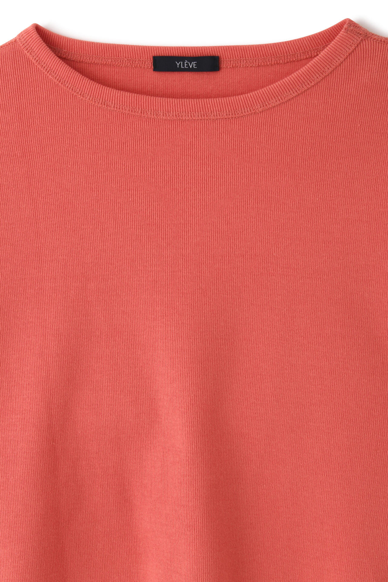 YLEVE / COTTON RIB PULLOVER