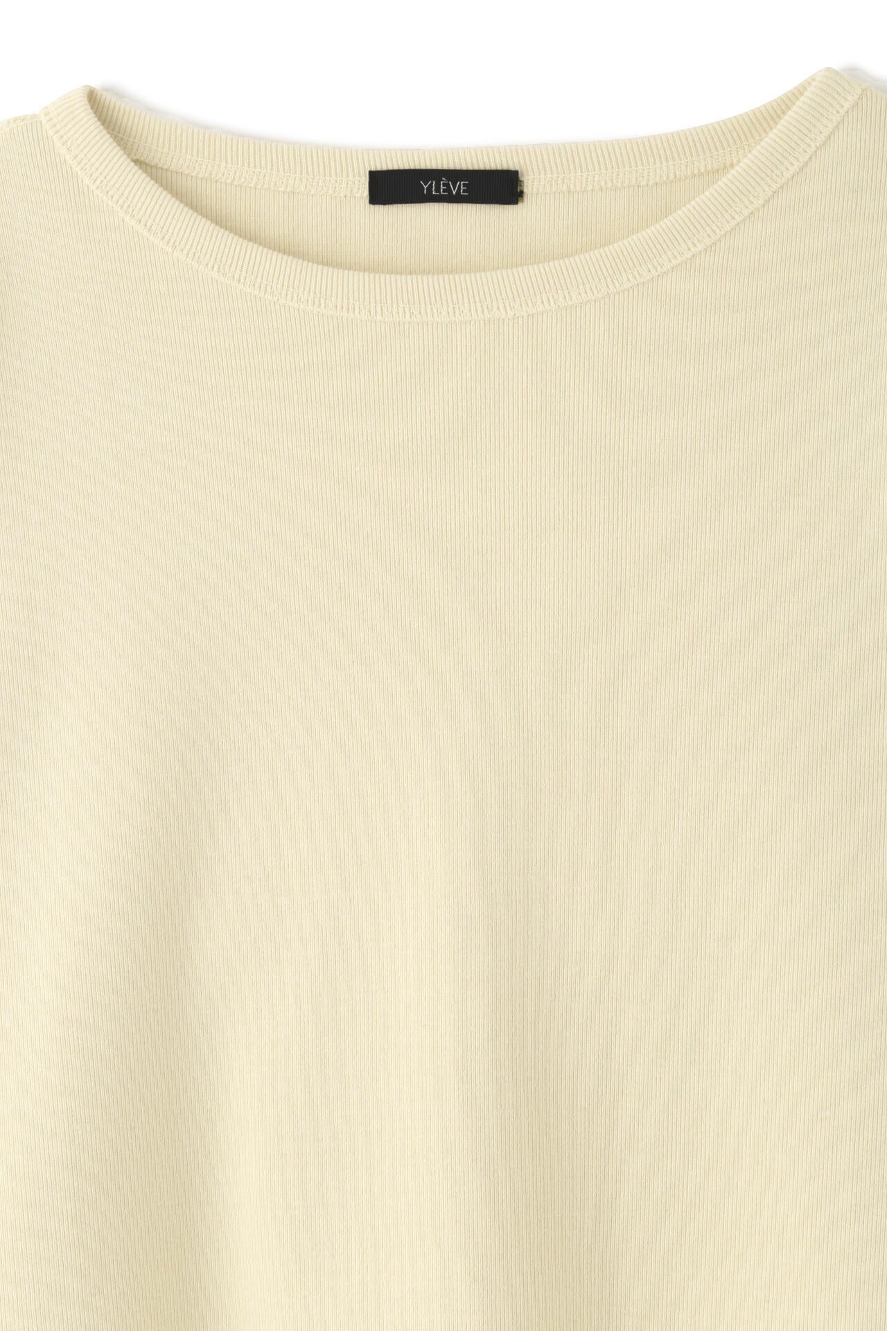YLEVE / COTTON RIB PULLOVER BIG