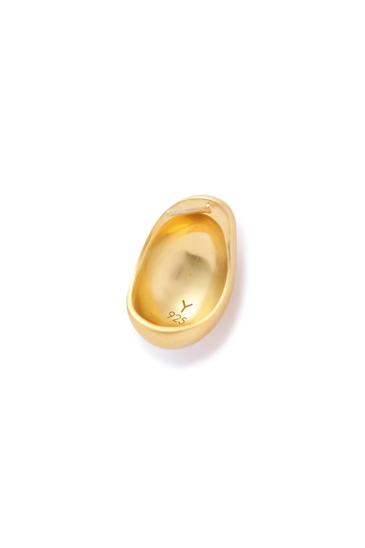 YLEVE / SILVER STONE EARRING