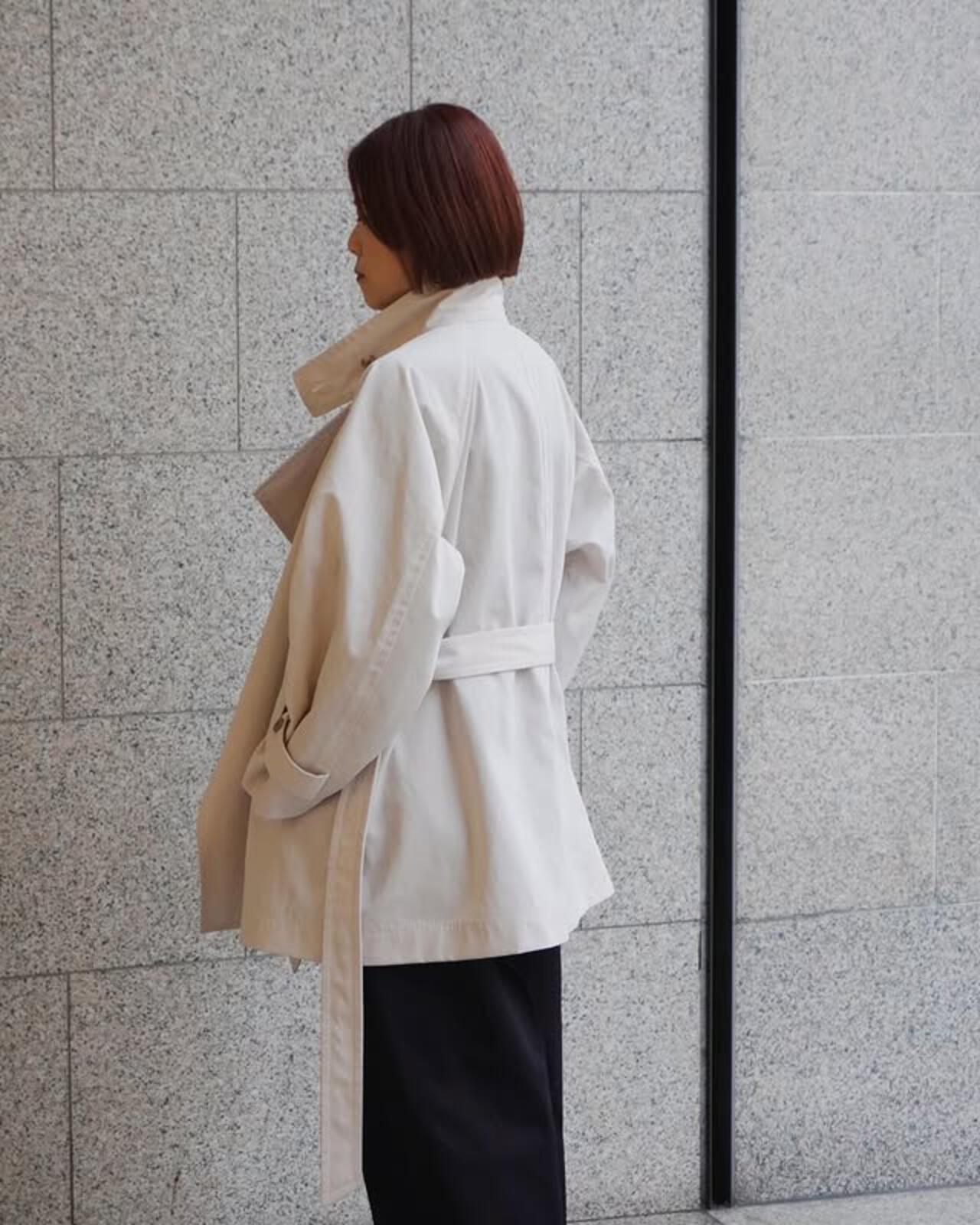 YLEVE / RECYCLE POLYESTER COAT