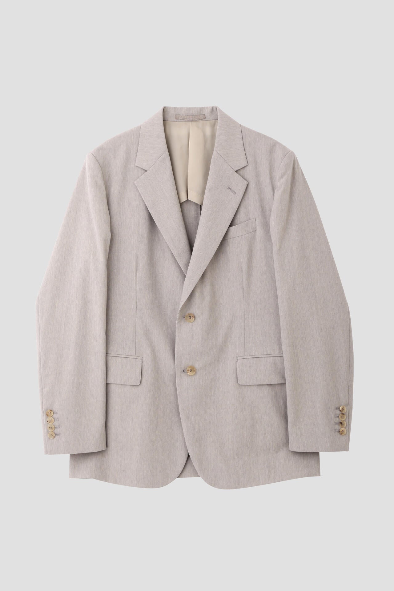 YLEVE / WOOL CHAMBRAY JACKET