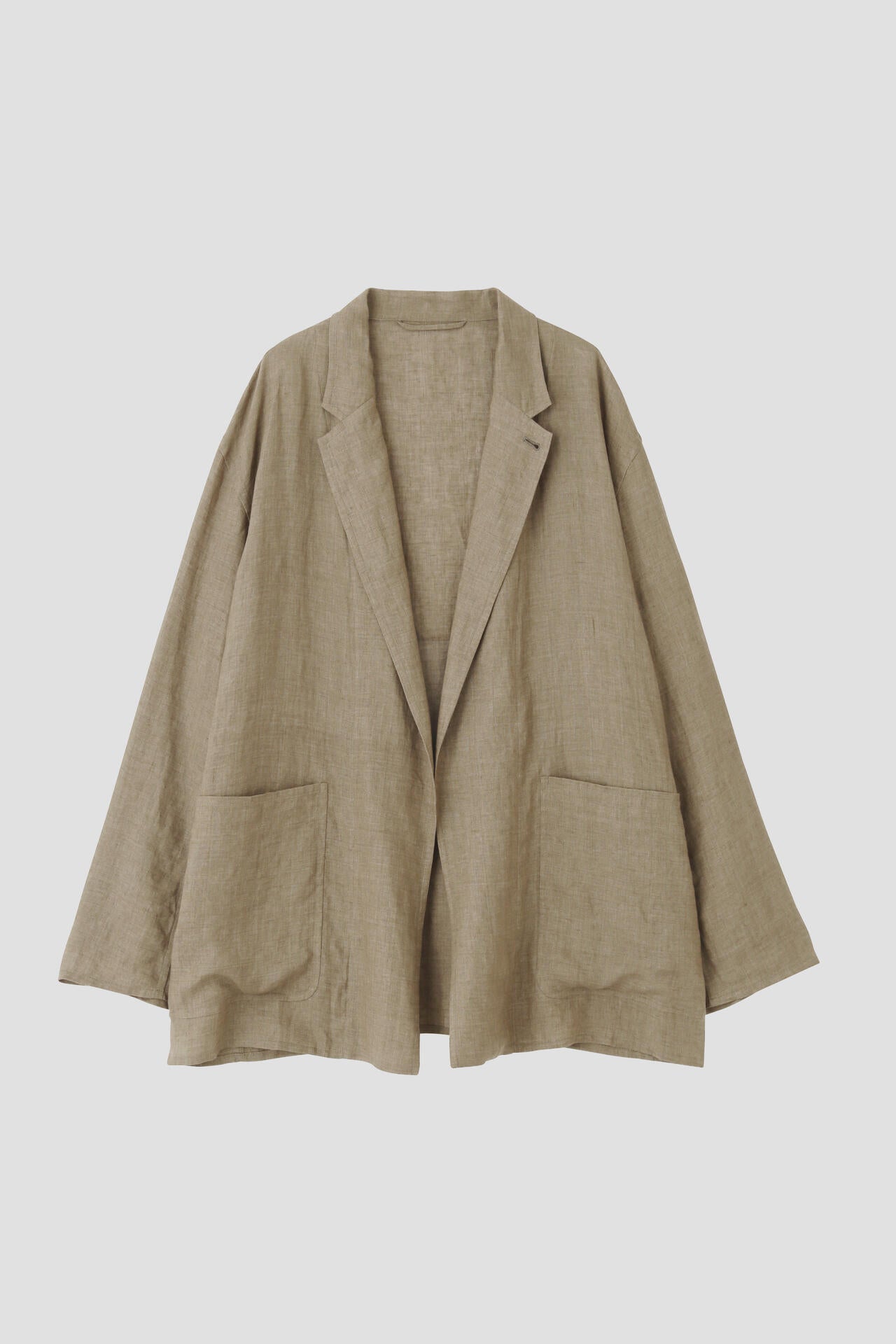 YLEVE / LINEN POPLIN JACKET