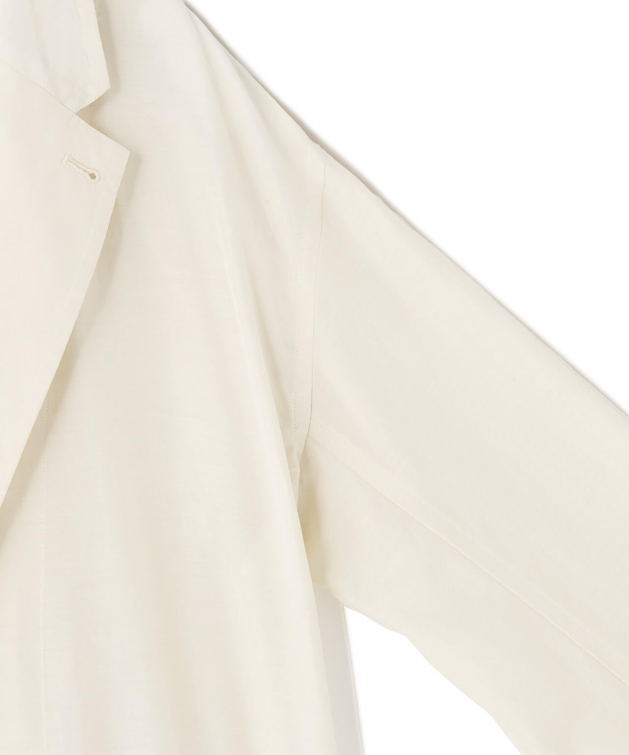 YLEVE / SILK COTTON CLOTH BIO SUEDE JACKET