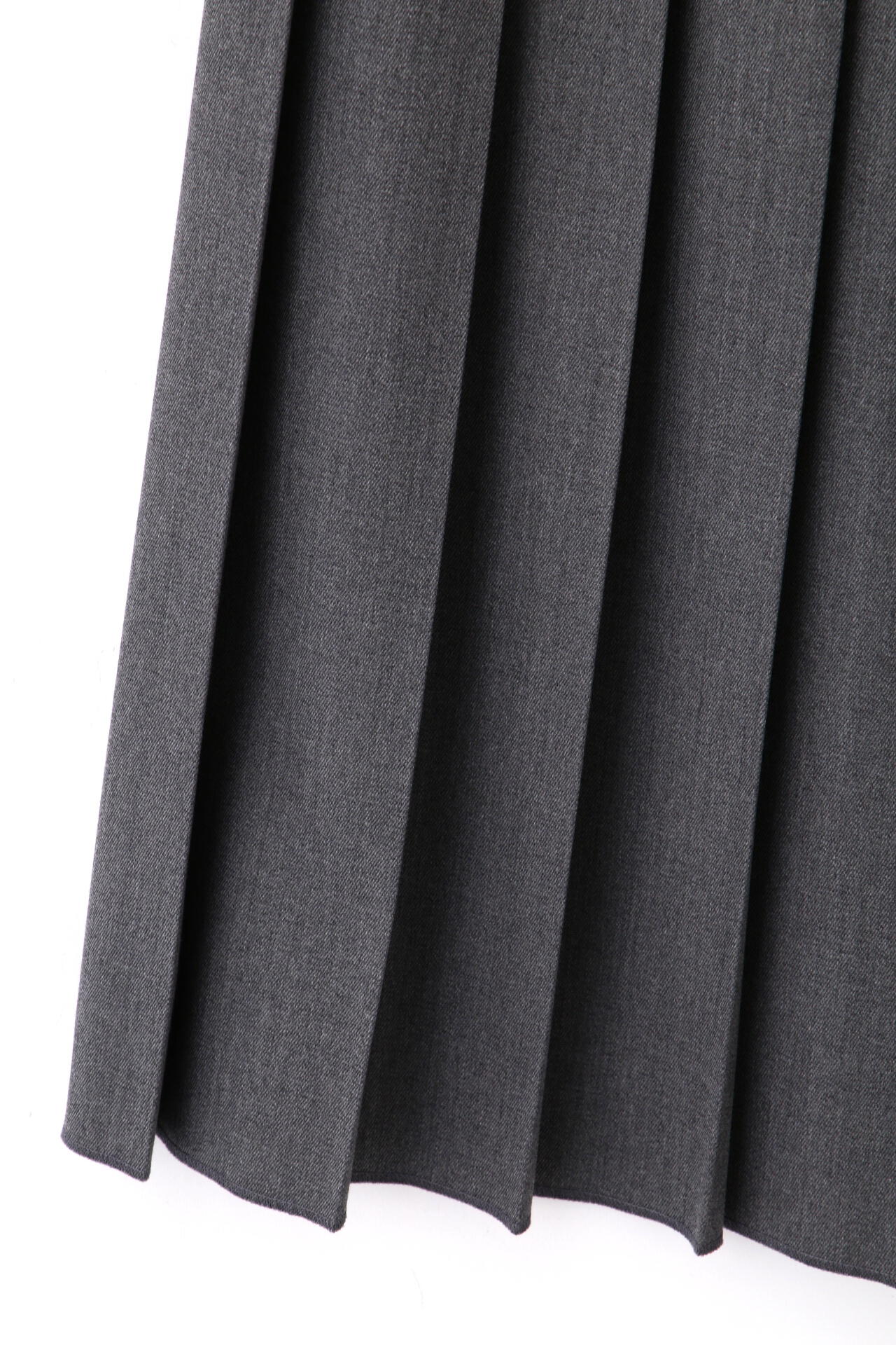 YLEVE / WOOL SURGE PLEATED  SKIRT