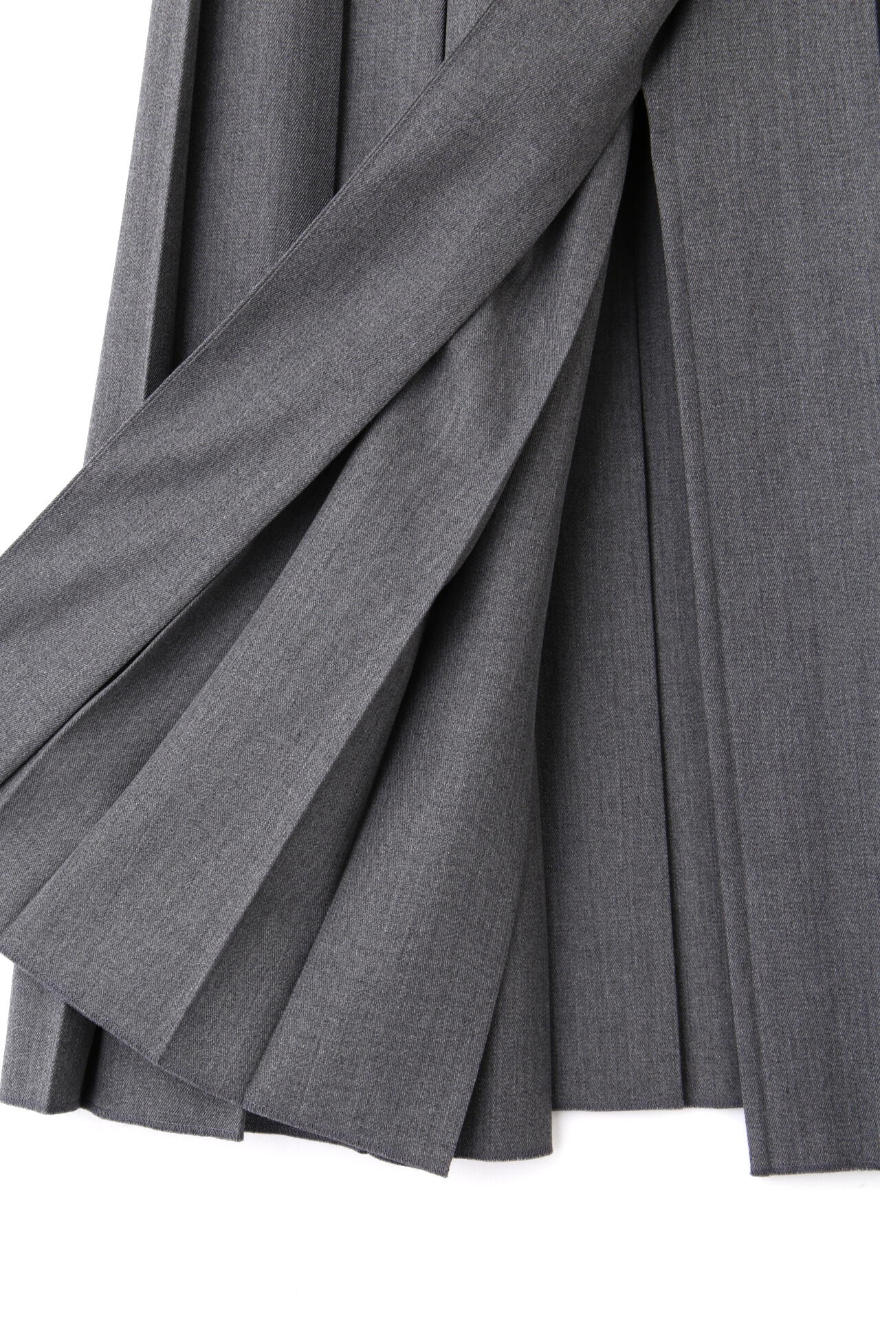 YLEVE / WOOL SURGE PLEATED  SKIRT
