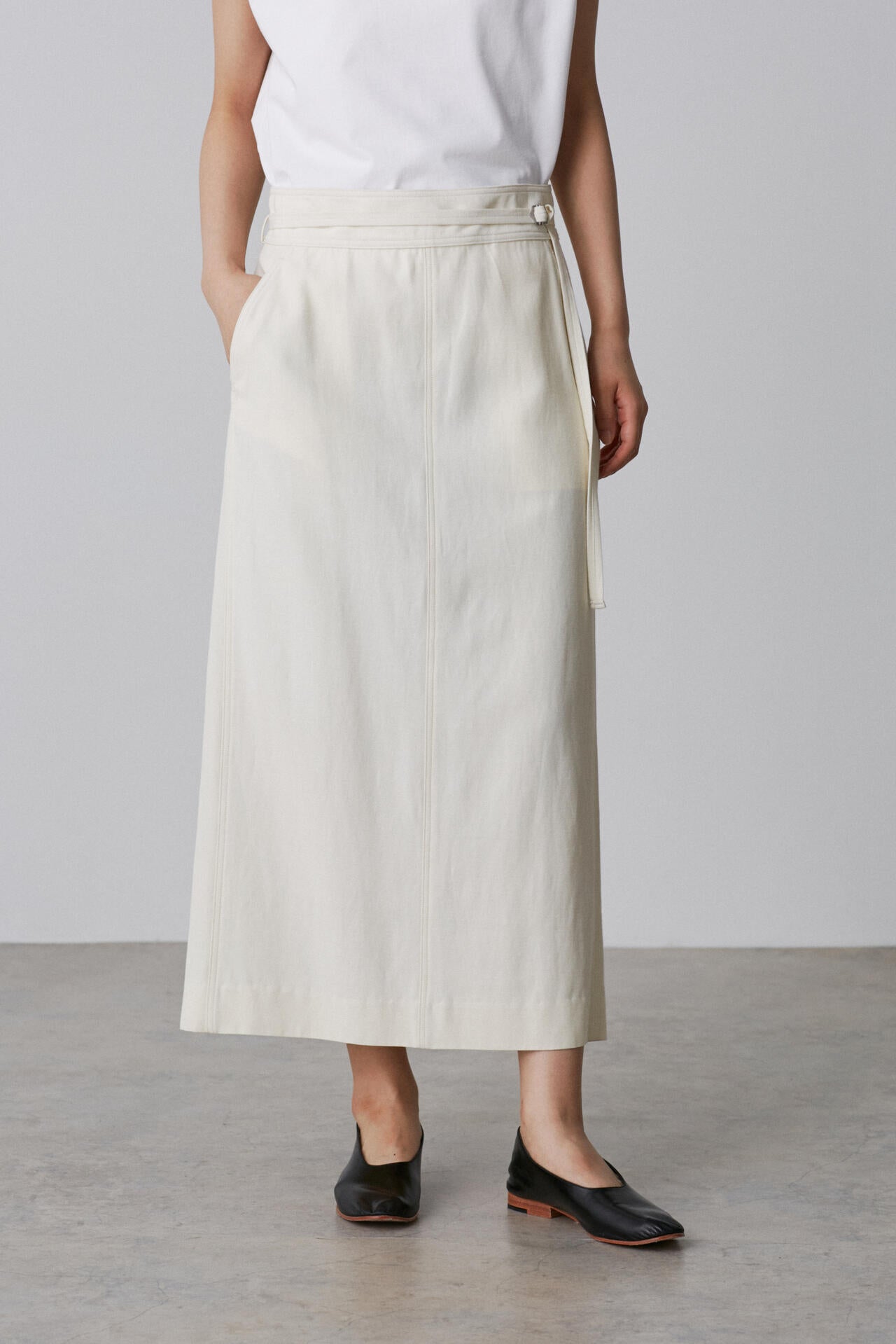 YLEVE / VISCOSE COTTON SKIRT