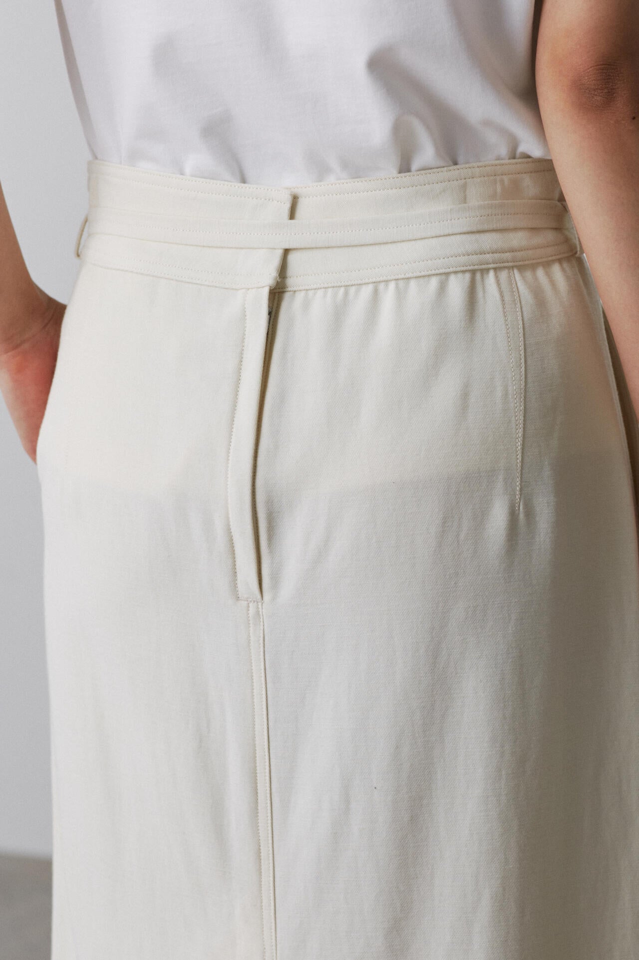 YLEVE / VISCOSE COTTON SKIRT