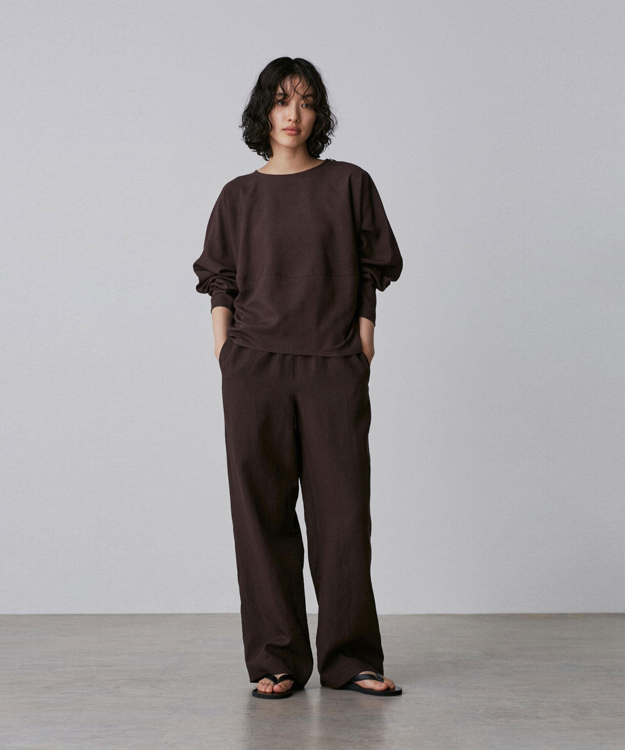 YLEVE / TENCEL EASY TROUSERS