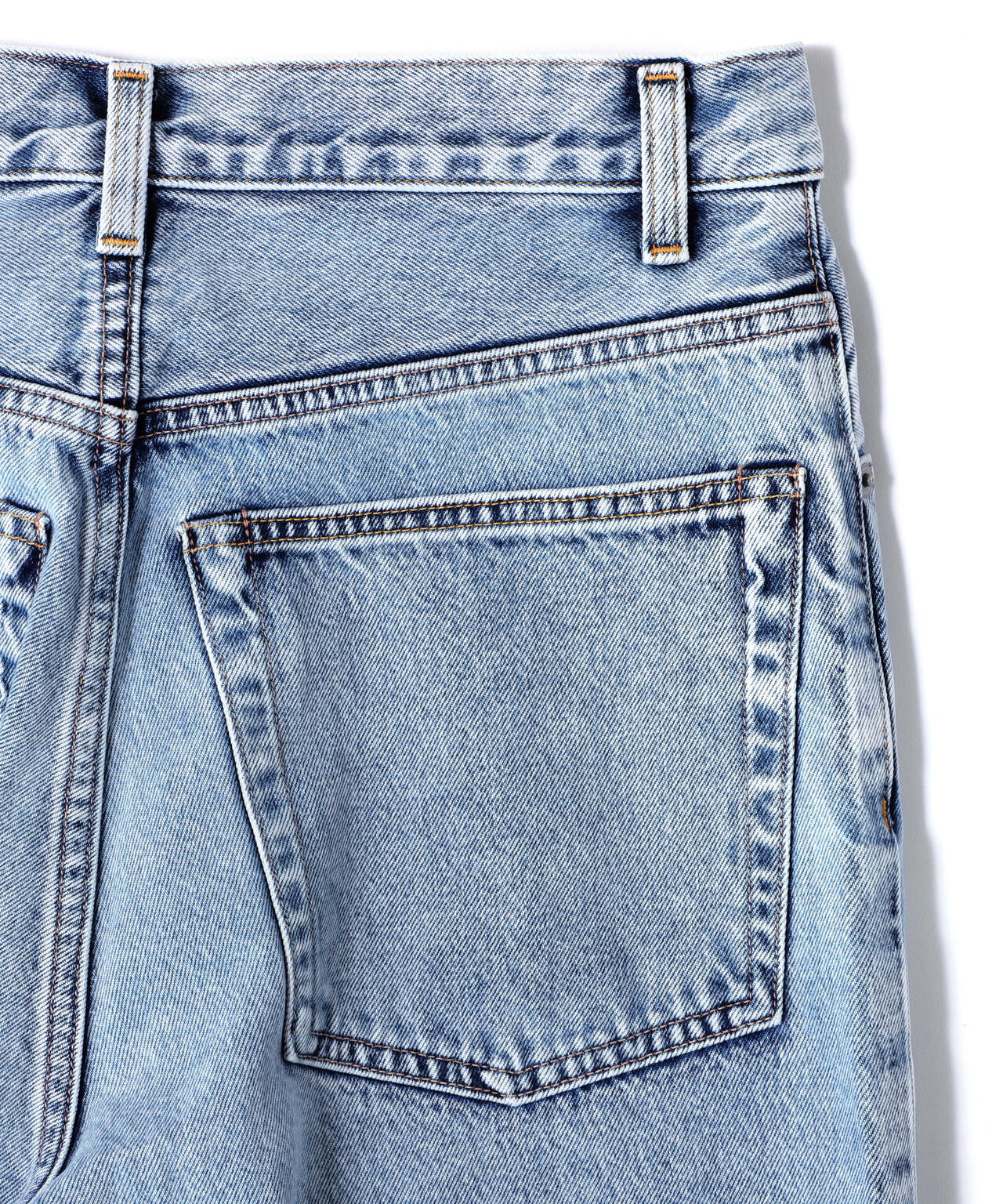 YLEVE / 13.5oz DENIM BAGGY FADE