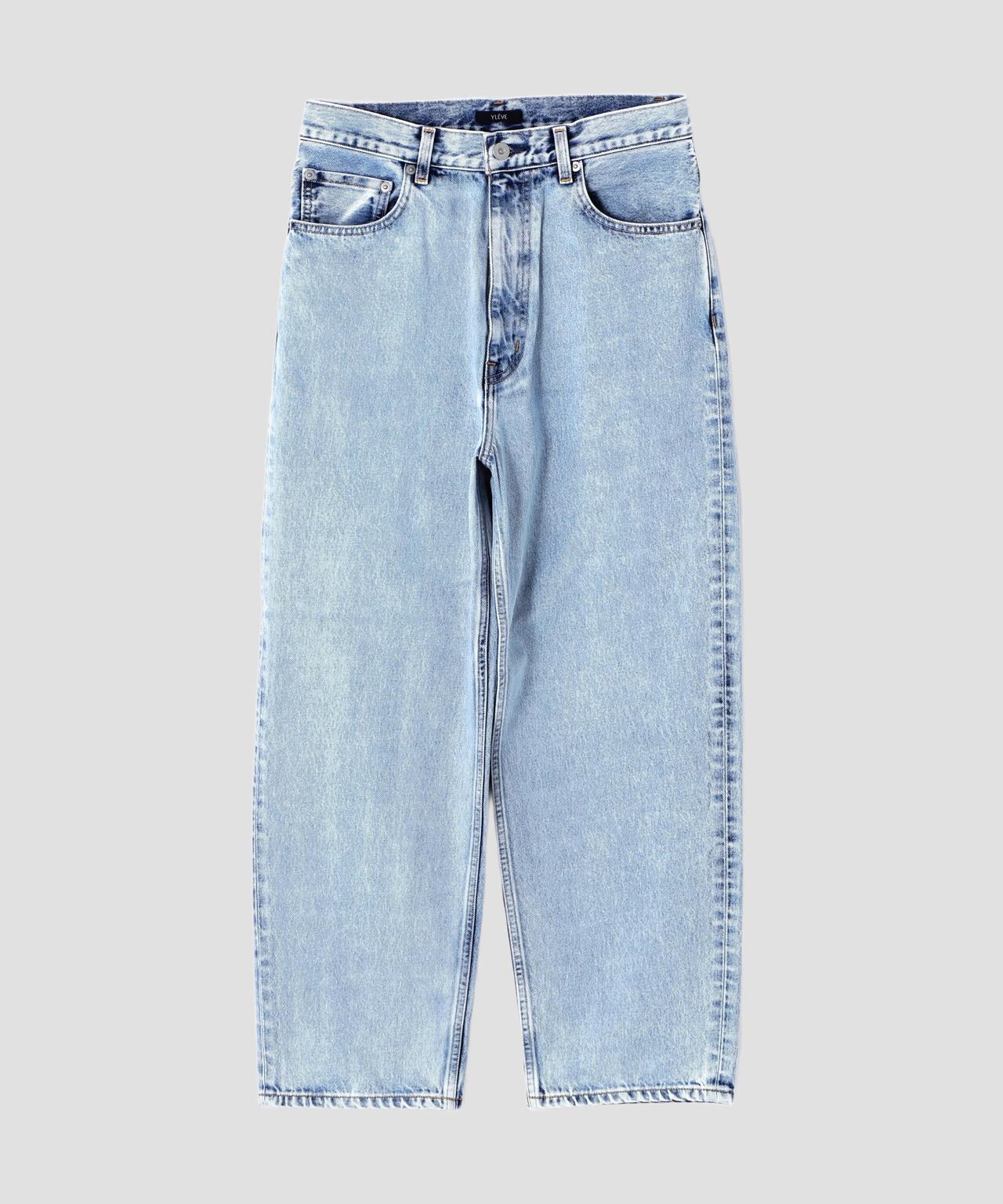 YLEVE / 13.5oz DENIM BAGGY FADE