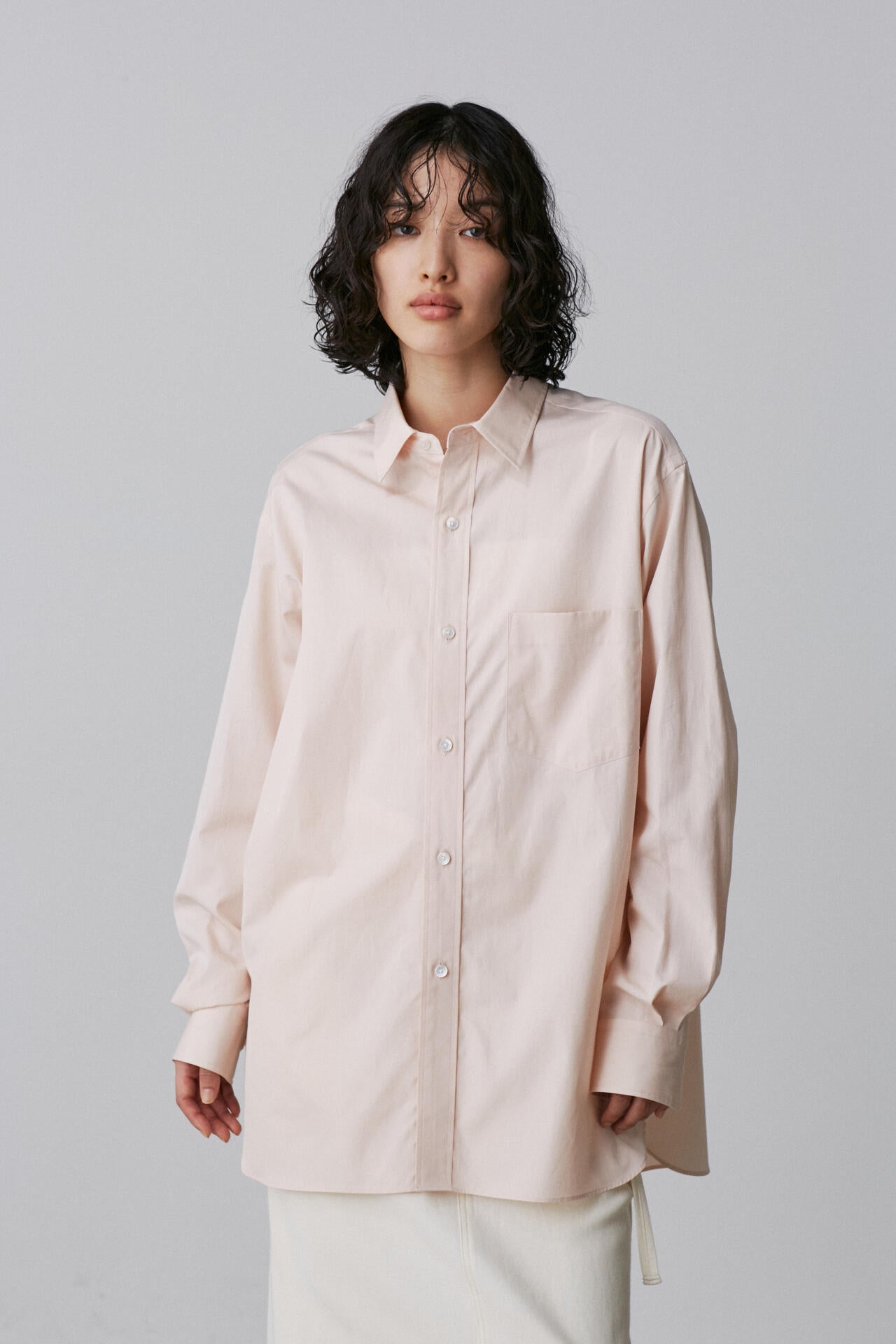 YLEVE / COTTON BROAD SHIRT