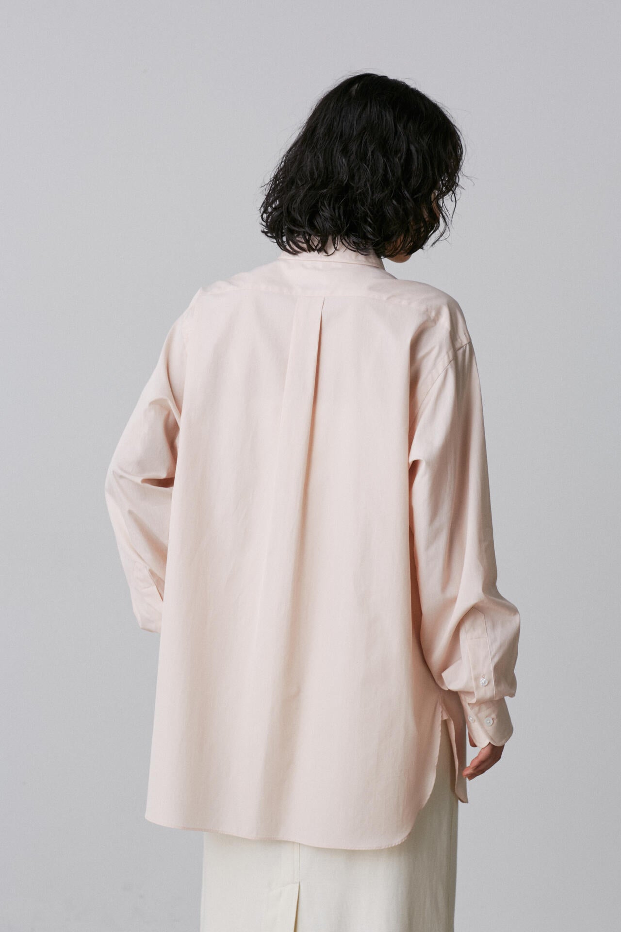 YLEVE / COTTON BROAD SHIRT