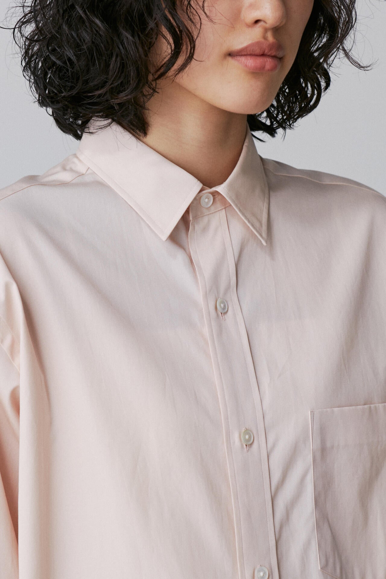 YLEVE / COTTON BROAD SHIRT
