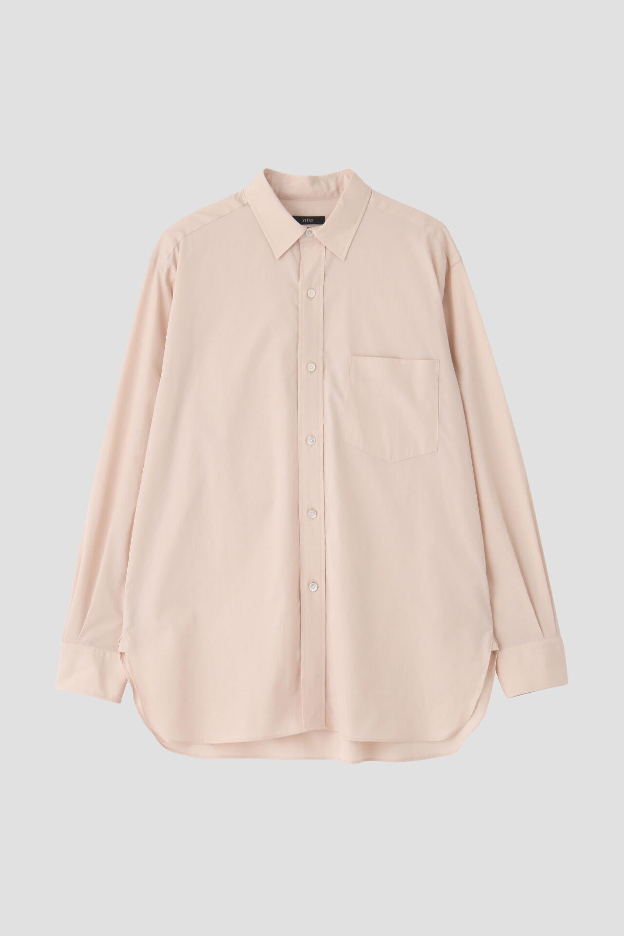 YLEVE / COTTON BROAD SHIRT
