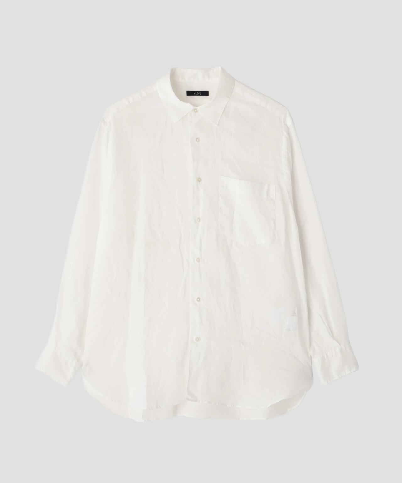 YLEVE / ROYAL RAMIE BROAD SHIRT