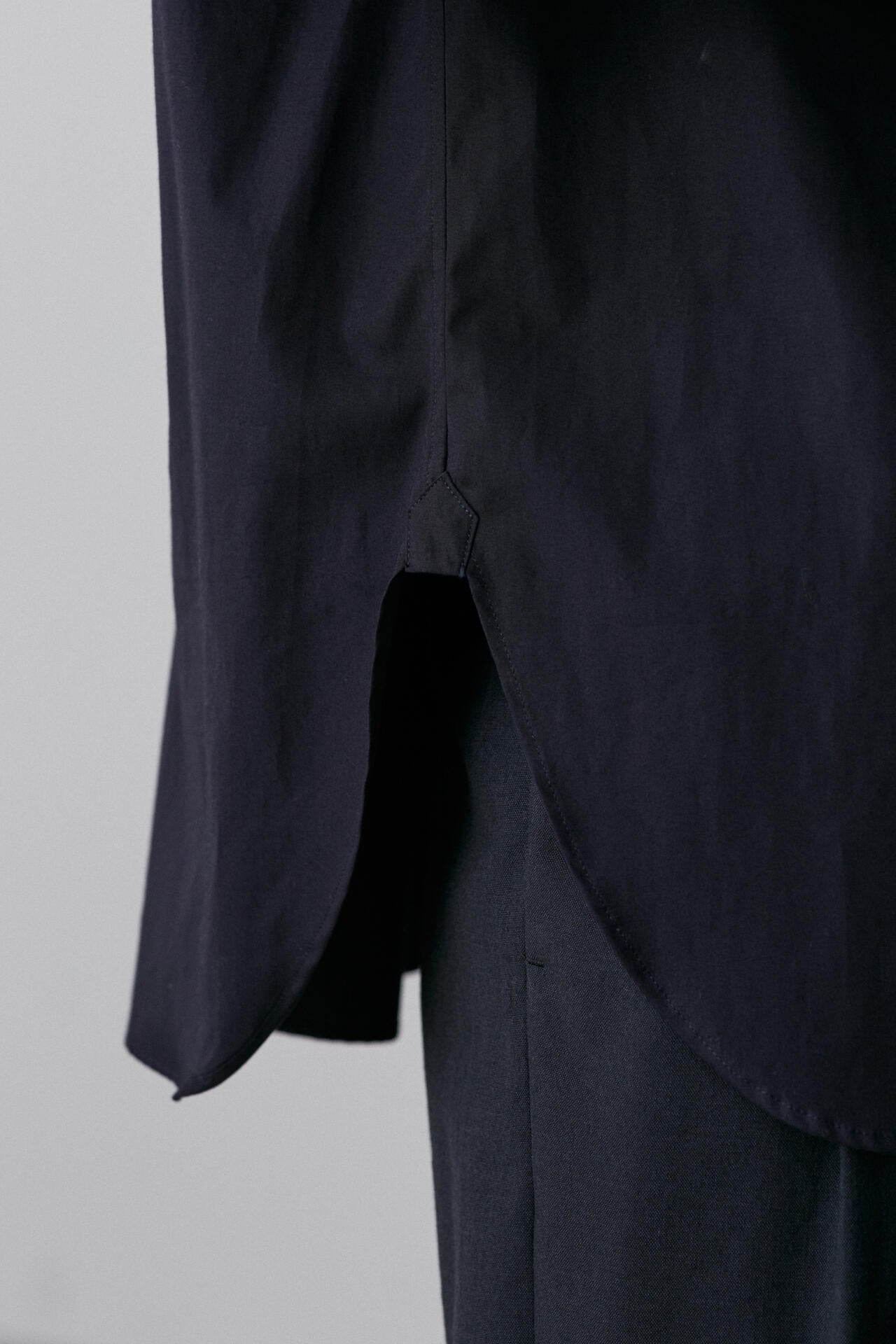 YLEVE / BOURRIENNE  COTTON TYPEWRITER RUFFLE BLOUSE