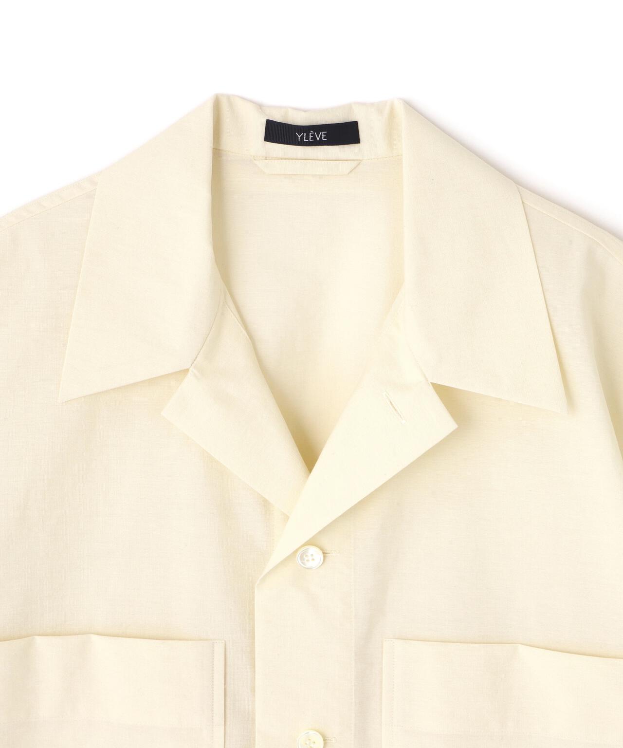 YLEVE / COTTON NYLON WASHER SHIRT