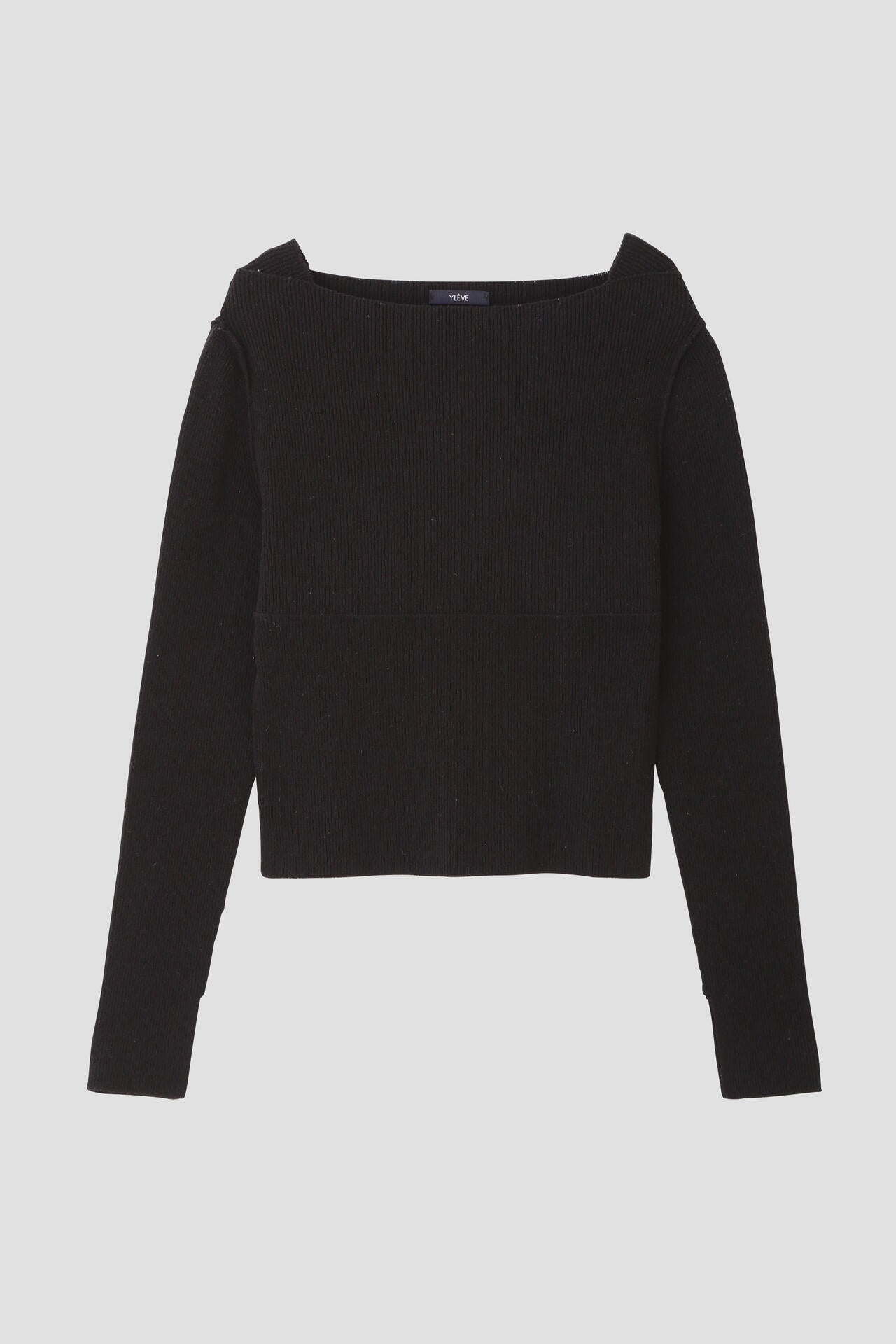 YLEVE / RAW SILK NEP KNIT PULL OVER