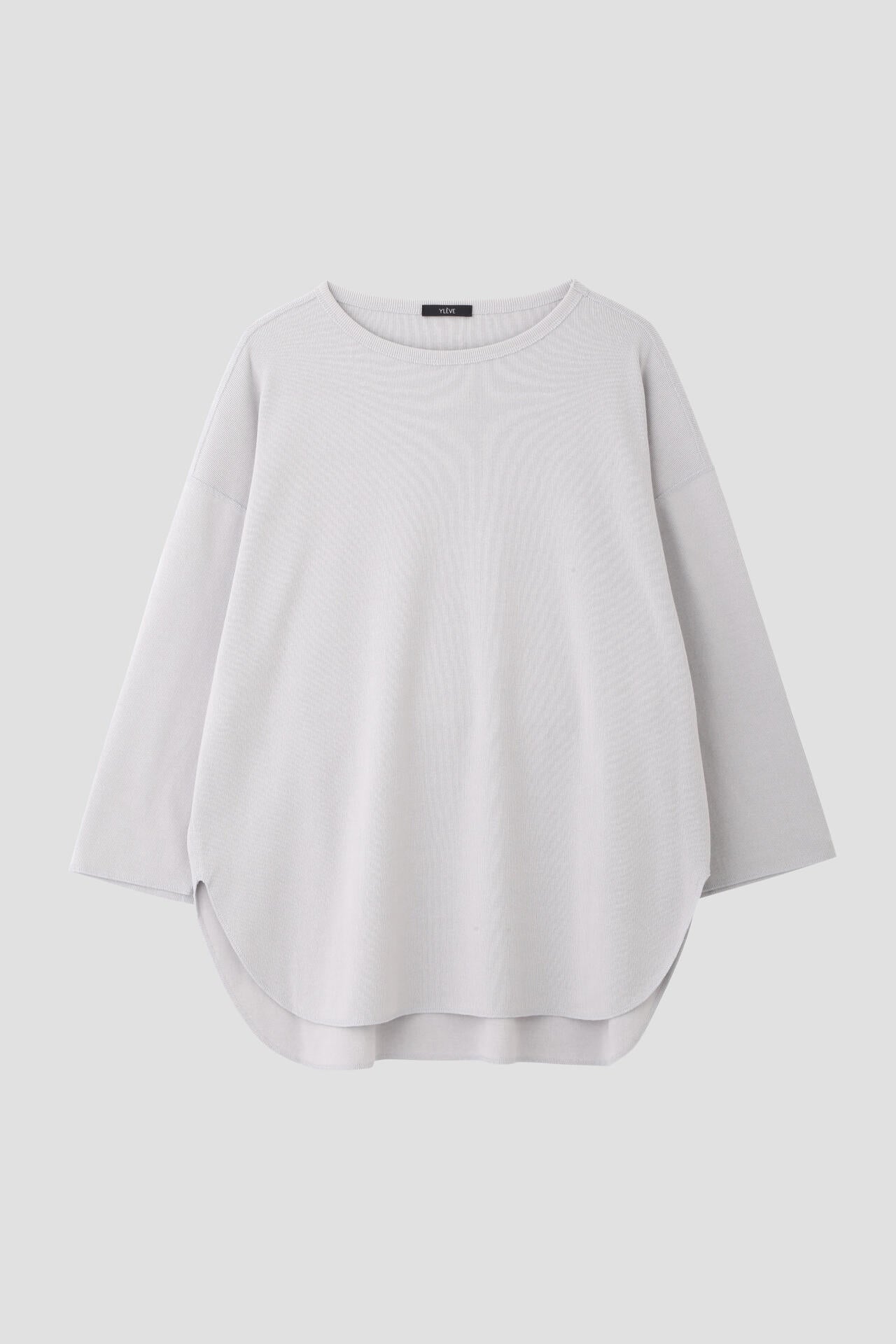 YLEVE / COTTON RIB PULL OVER BIG