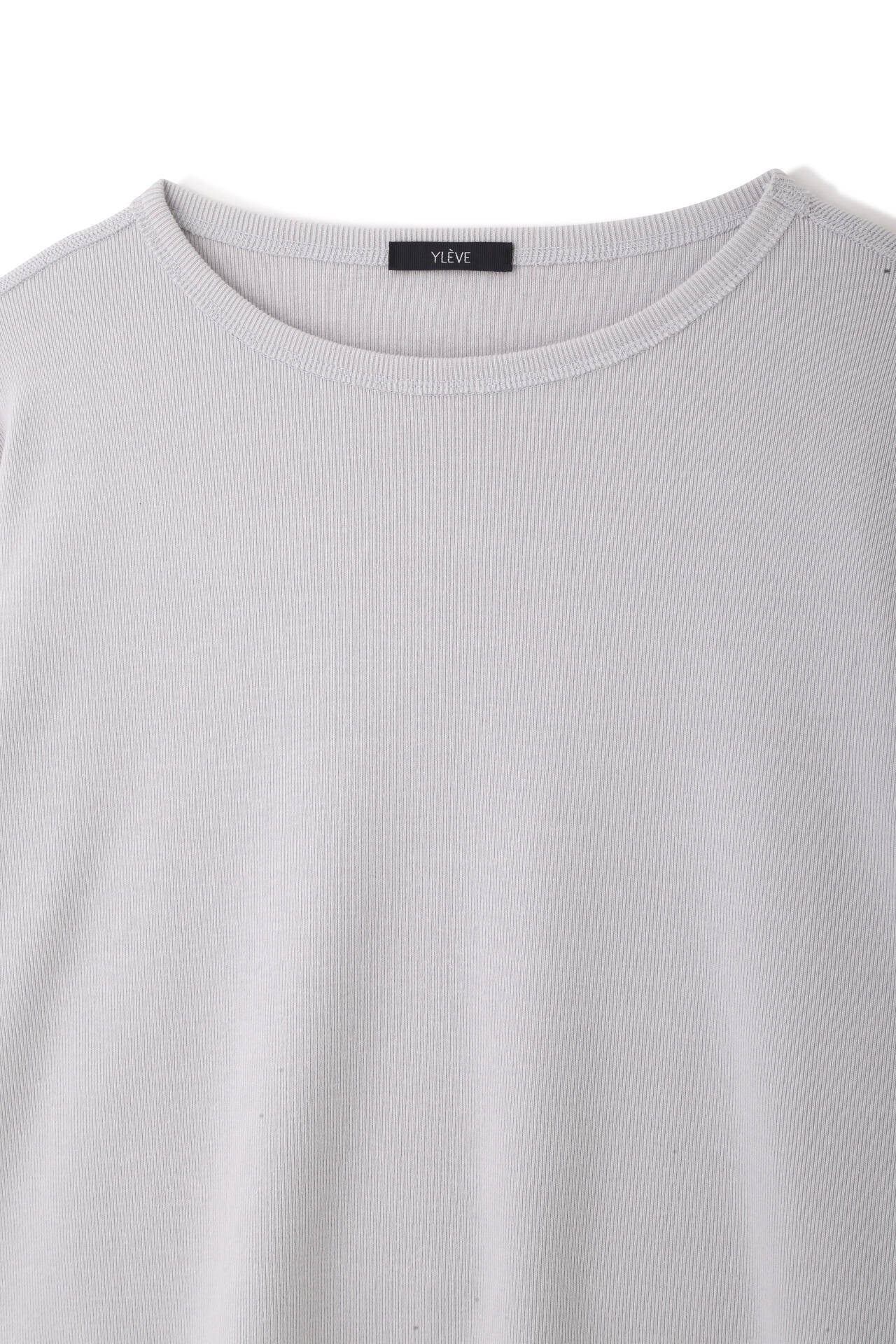 YLEVE / COTTON RIB PULL OVER BIG