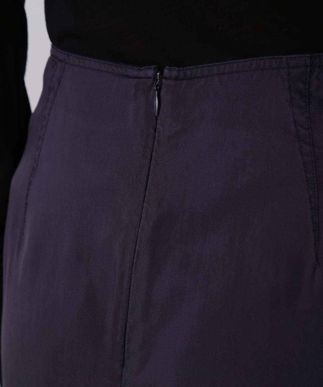 YLEVE / CUPRA TWILL GARMANT DYE SKIRT