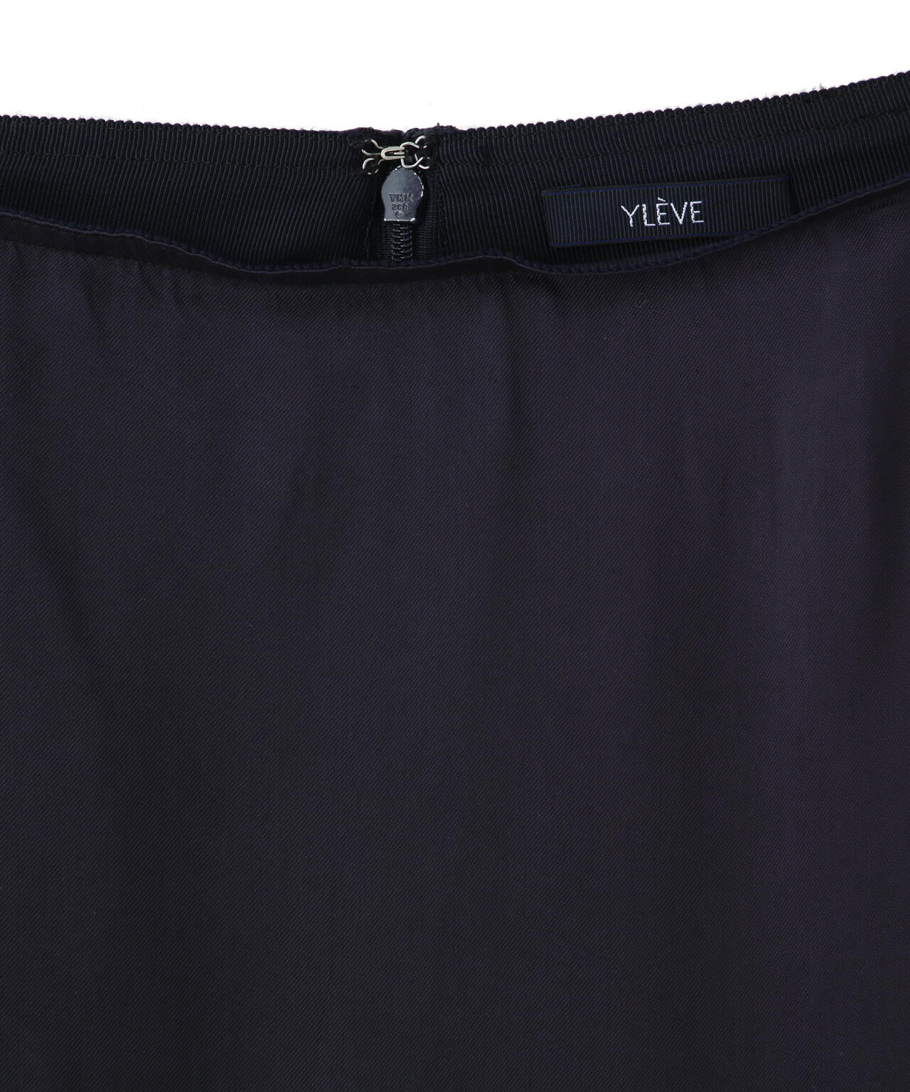 YLEVE / CUPRA TWILL GARMANT DYE SKIRT