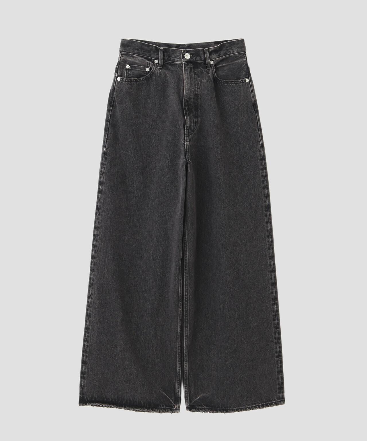 YLEVE / 13.5oz DENIM HIGH WAIST WIDE