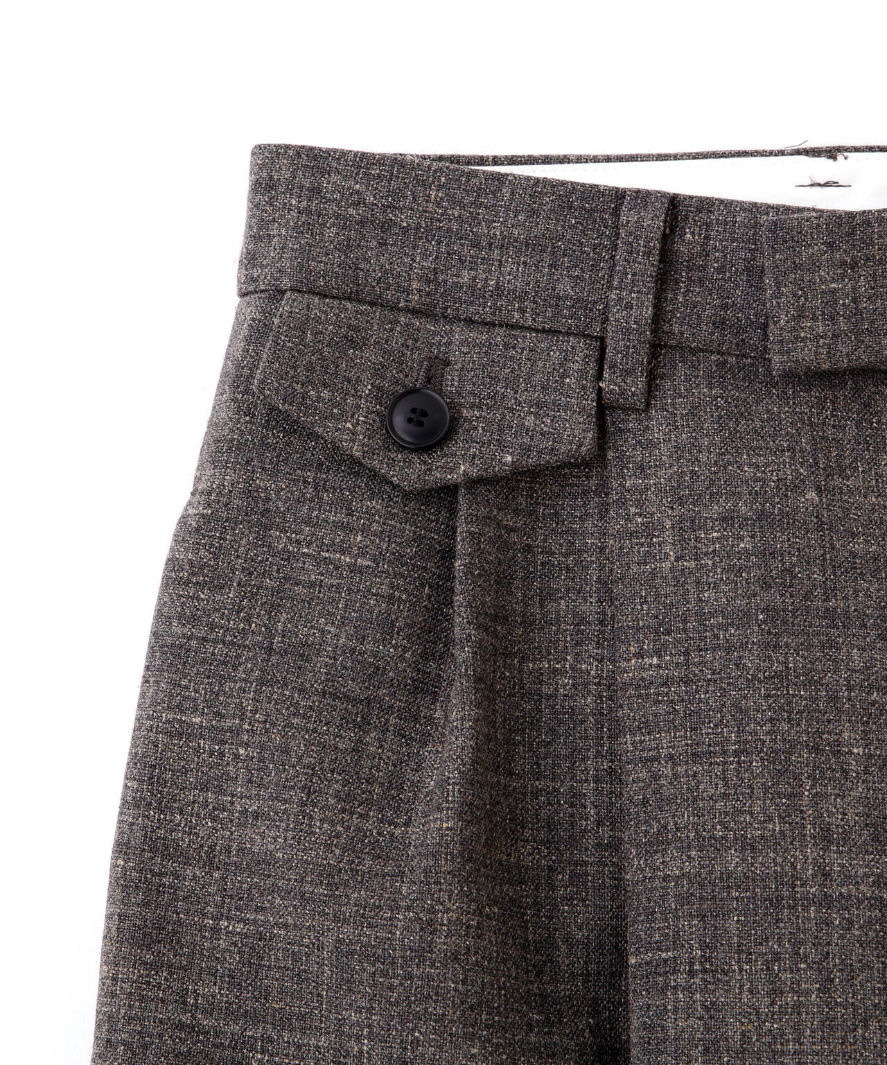 YLEVE / WOOL LINEN TROUSERS