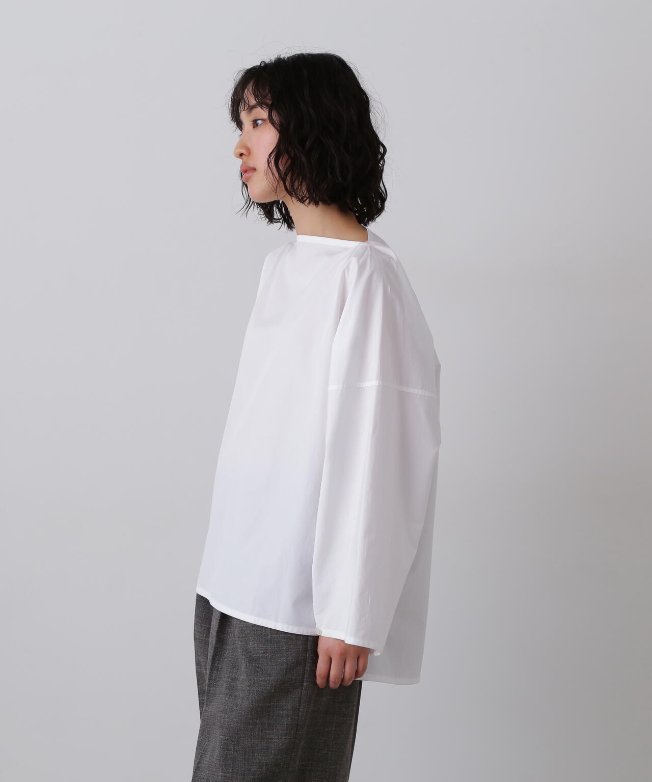 YLEVE / FINX COTTON WEATHER PULL OVER SHIRT