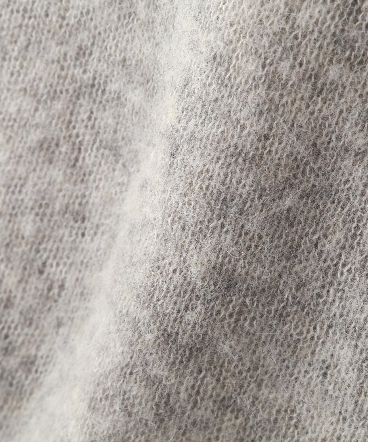 YLEVE / FAIRY ALPACA KNIT HENLY NECK